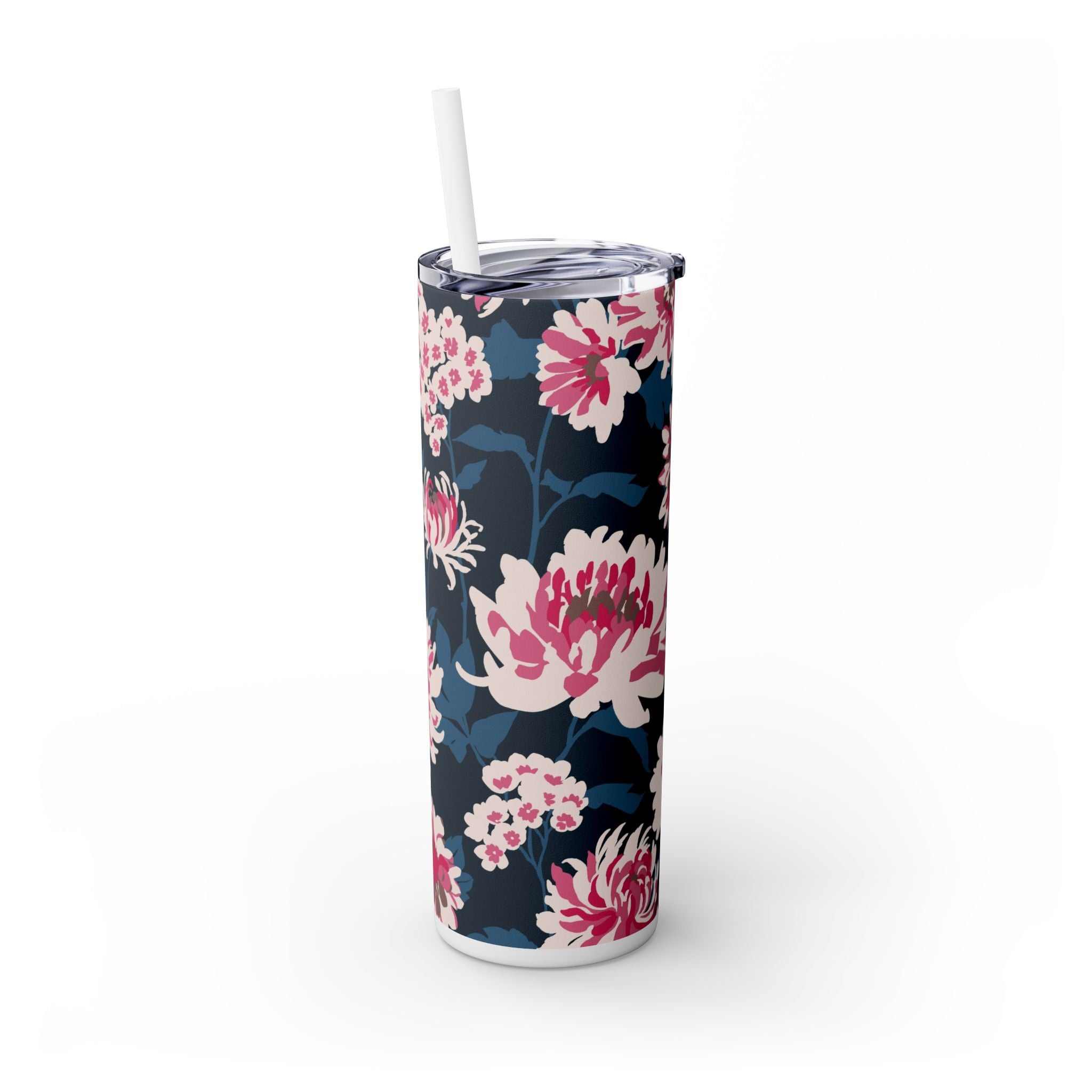 Skinny Tumbler with Straw, 20oz