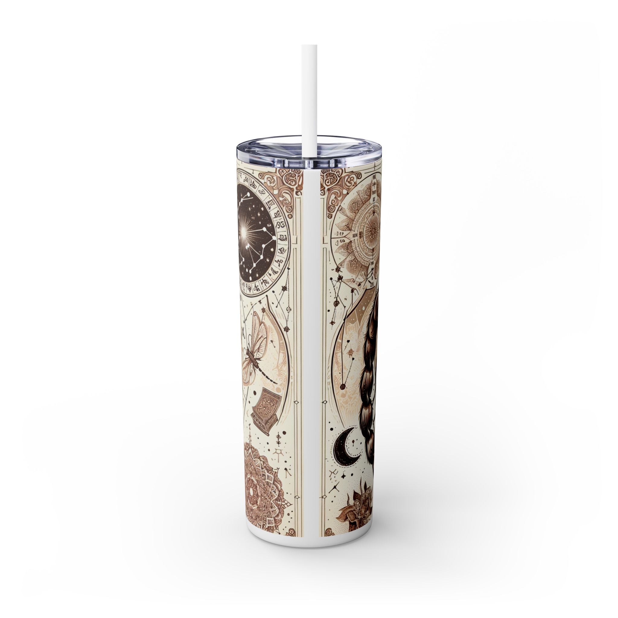 Skinny Tumbler with Straw, 20oz