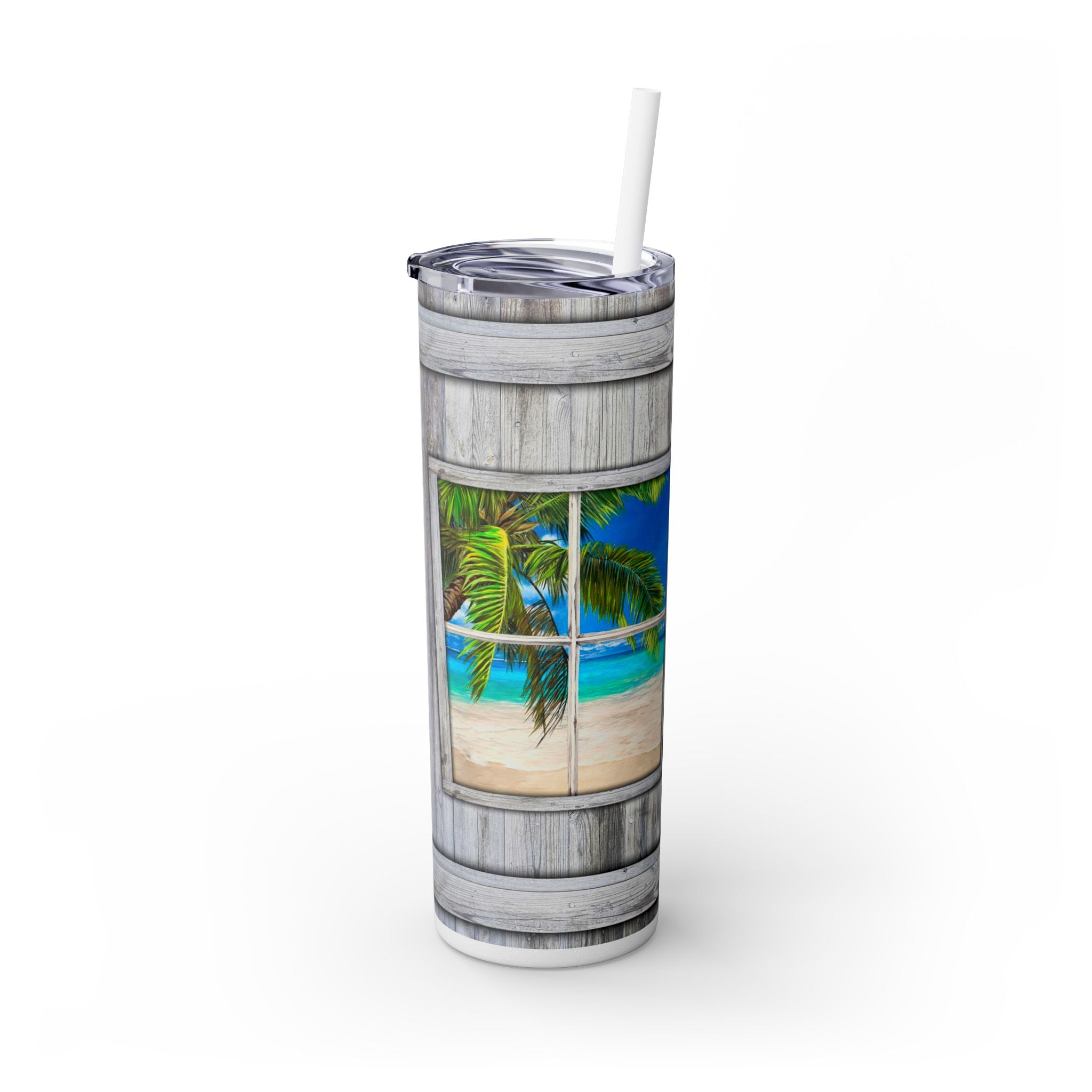 Beach Vibes Tumbler: Sip in Style!