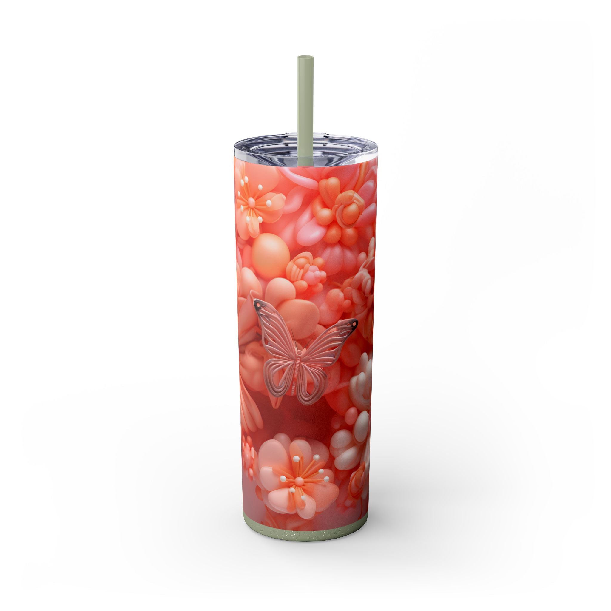 Fluttering Fun: Butterfly Tumbler