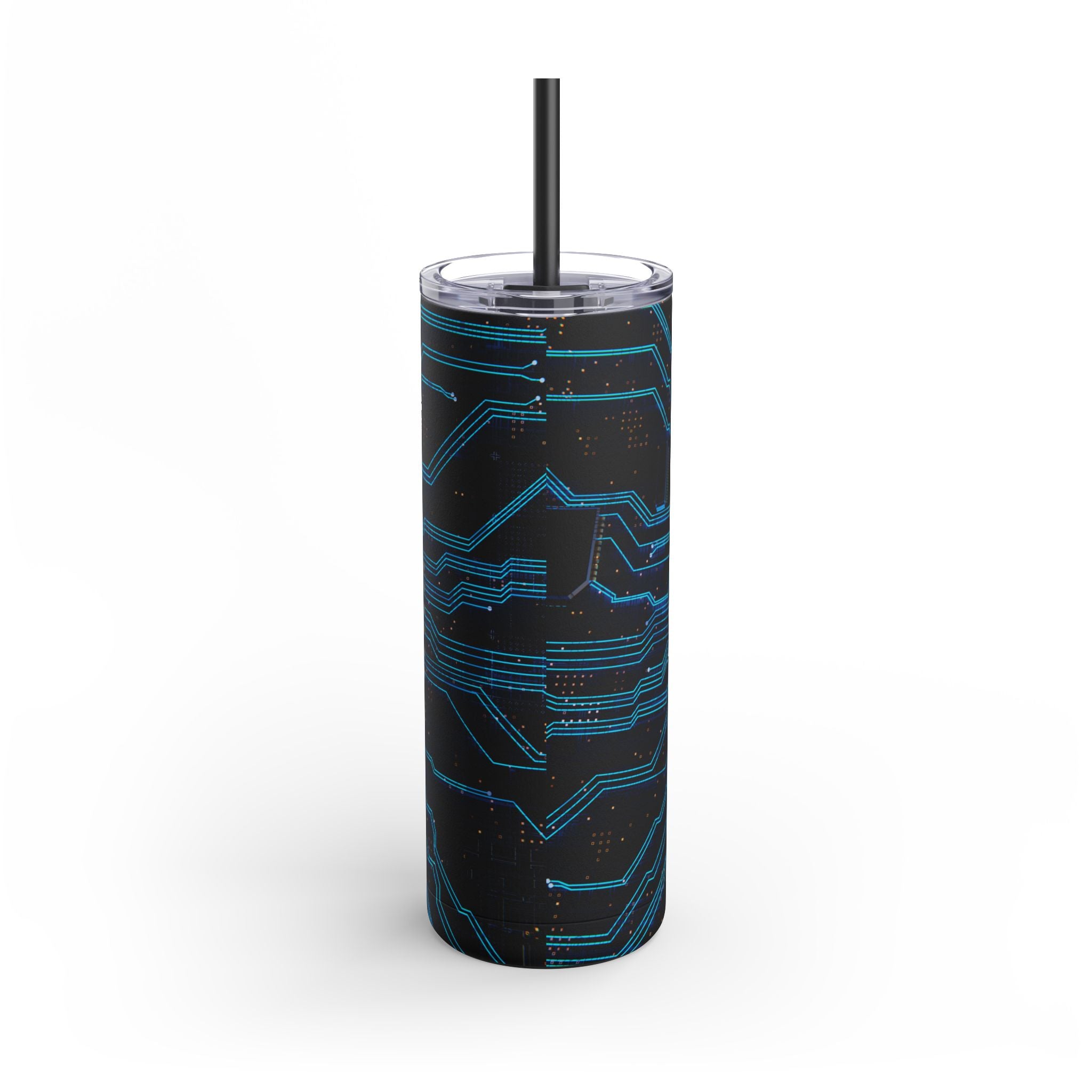 Tech-Savvy Sip: 20oz Skinny Tumbler