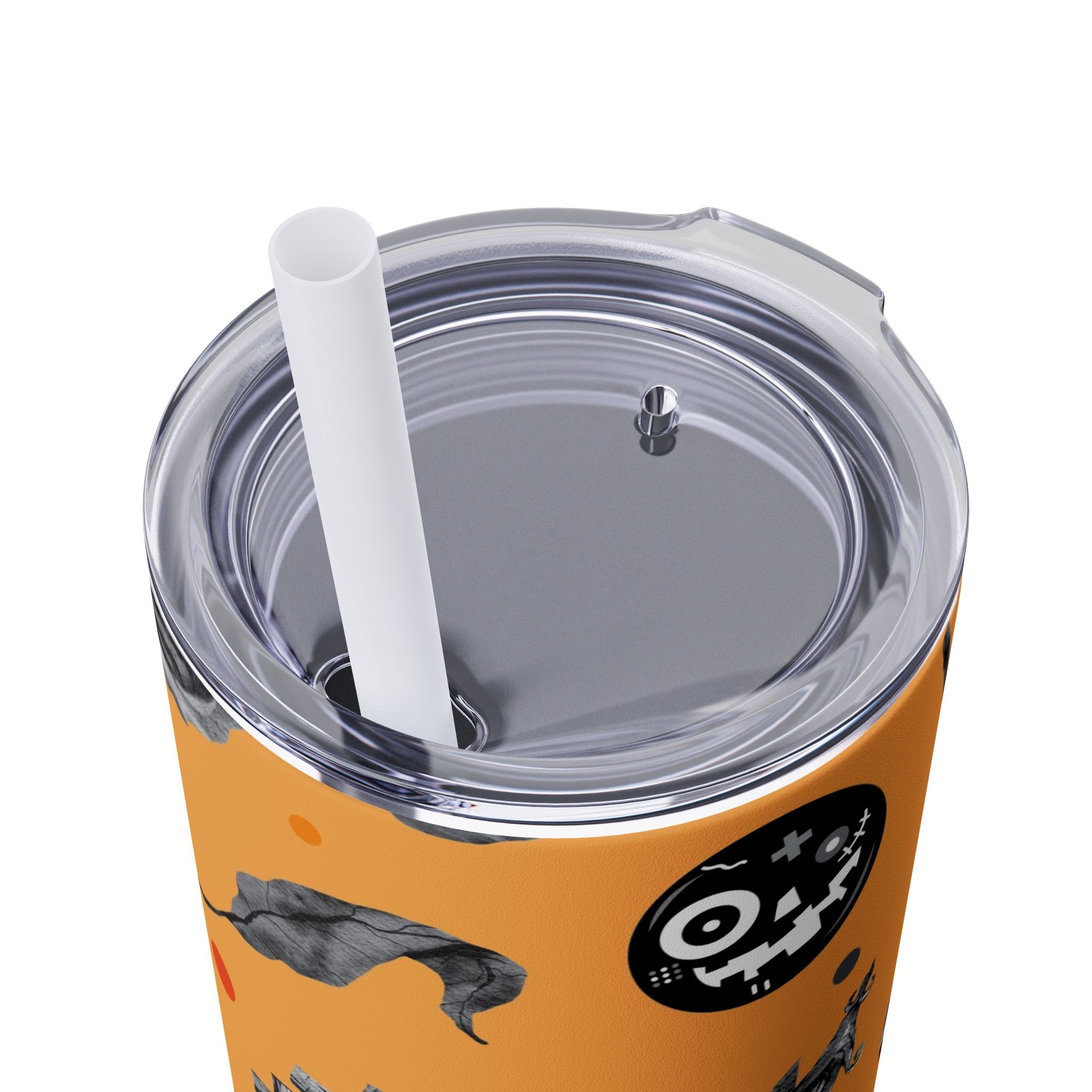 Skinny Tumbler with Straw, 20oz