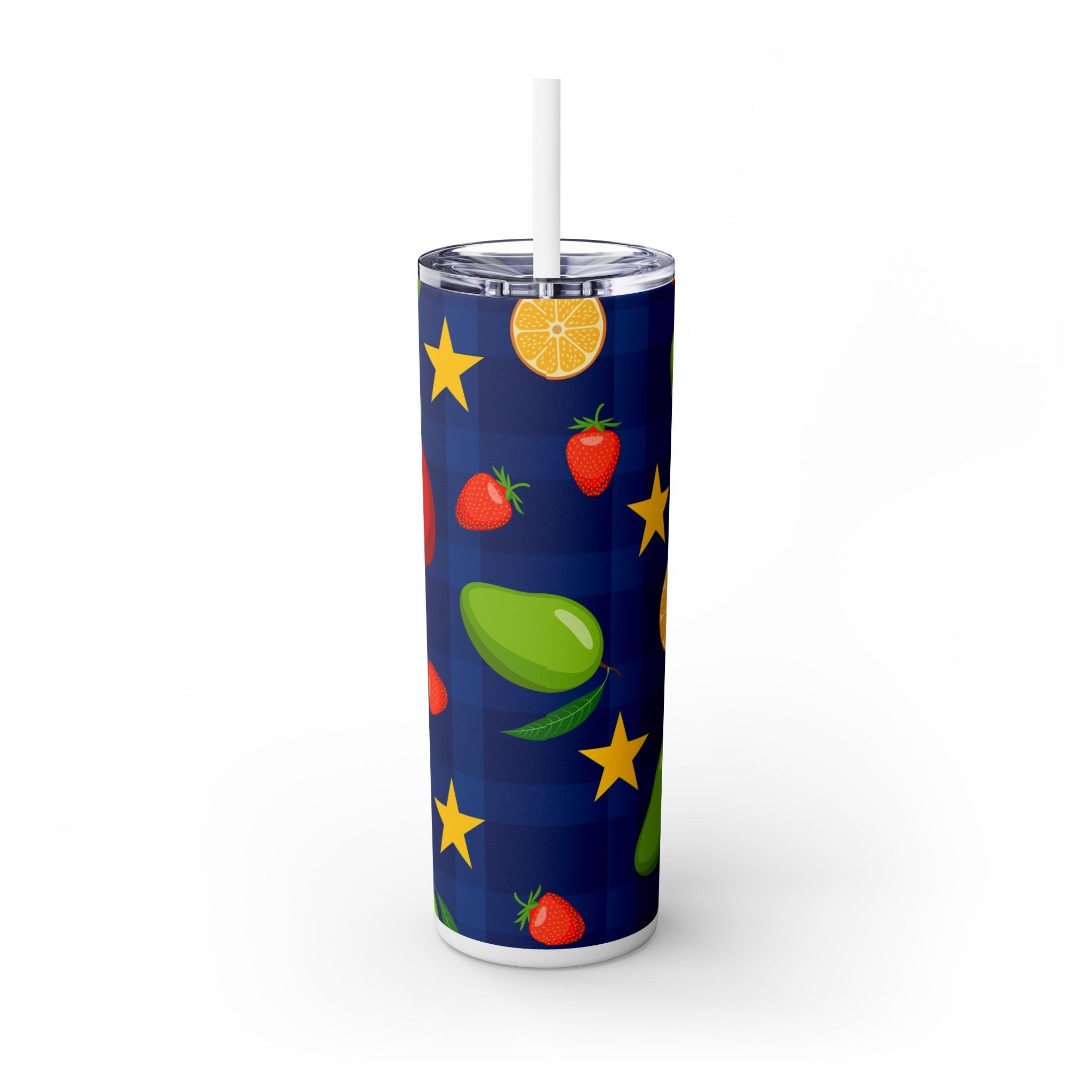 Skinny Tumbler with Straw, 20oz
