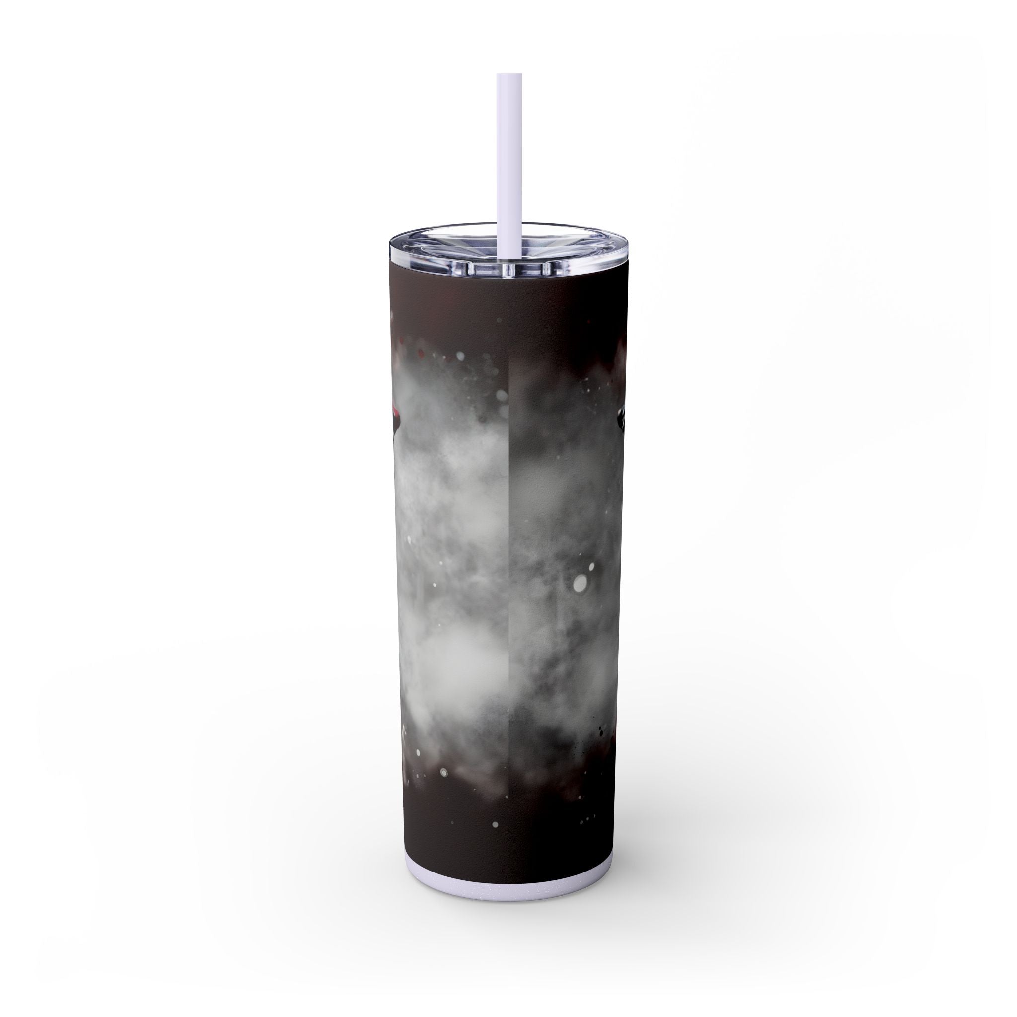 20oz Skinny Tumbler: Elegant Butterfly Design