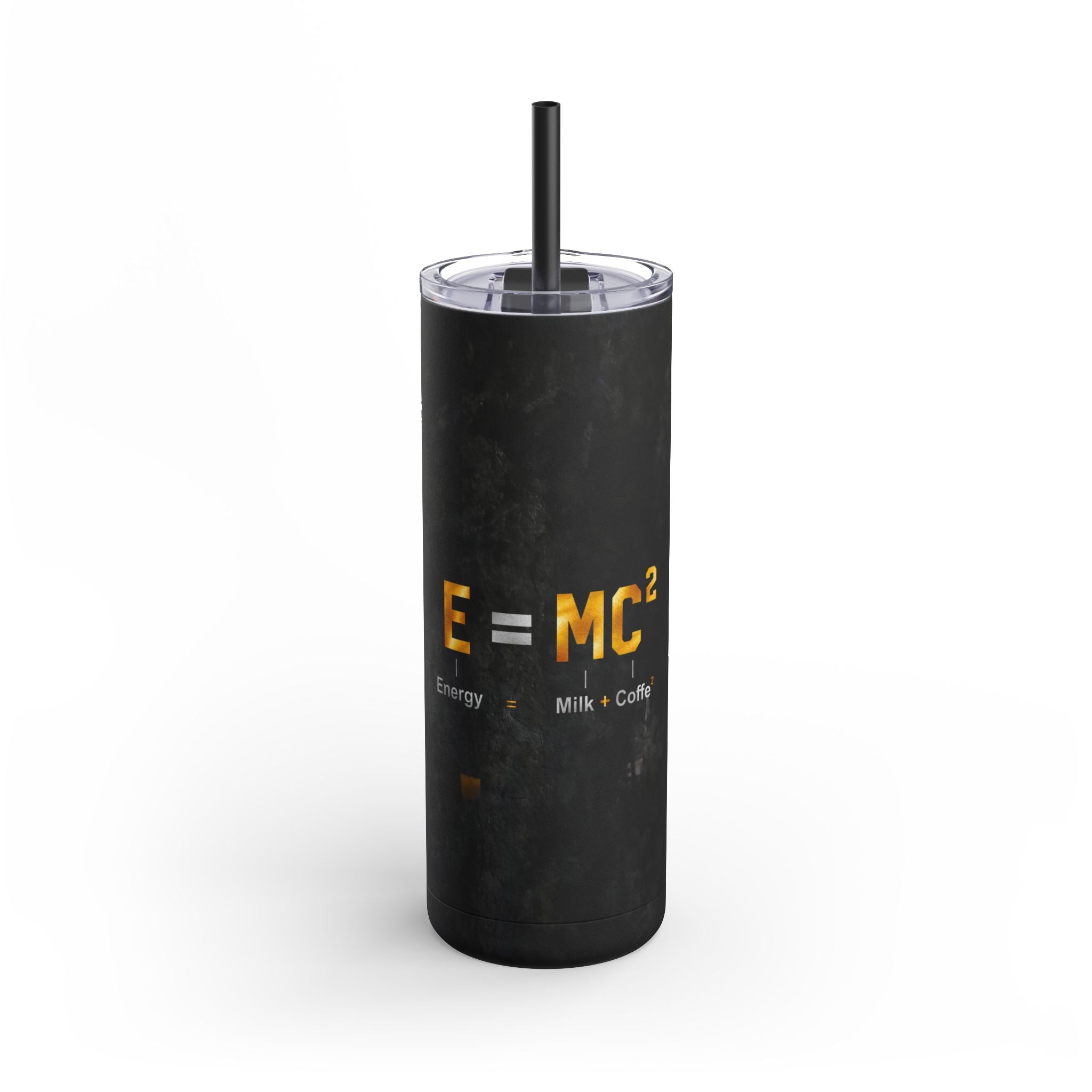 E=mc² Cool: 20oz Skinny Tumbler