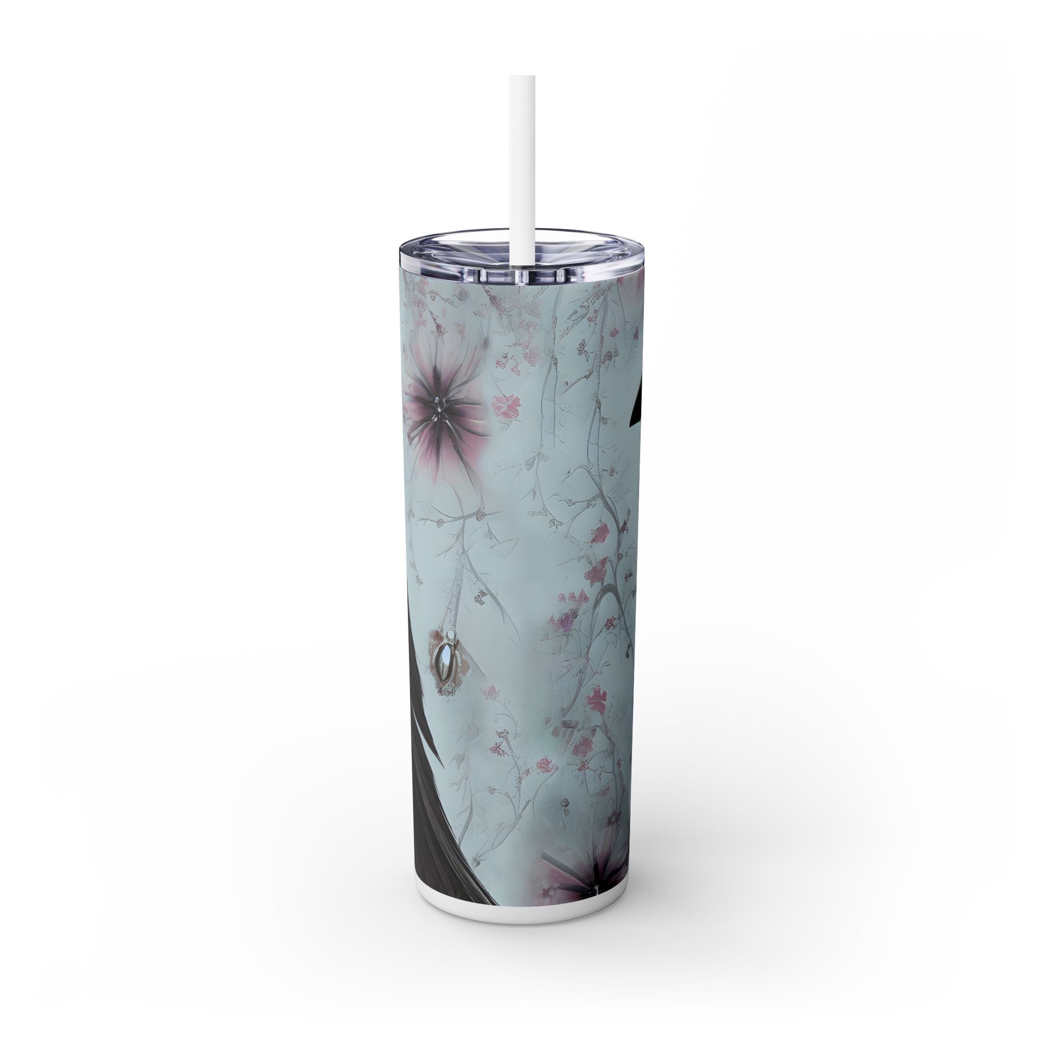 Skinny Tumbler with Straw, 20oz