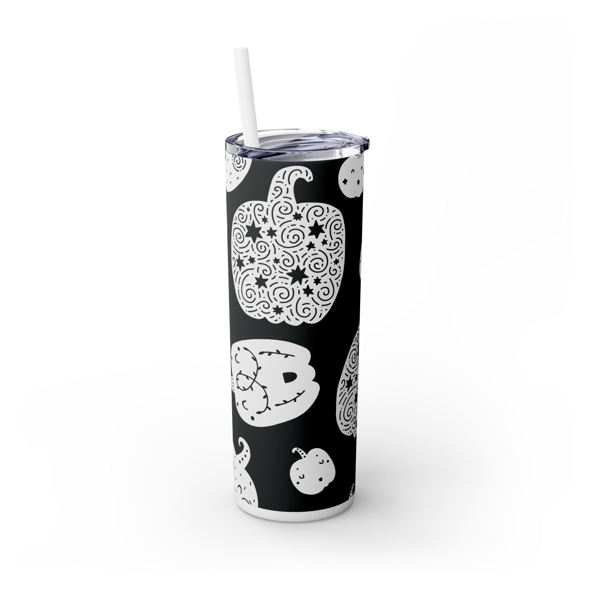 Skinny Tumbler with Straw, 20oz