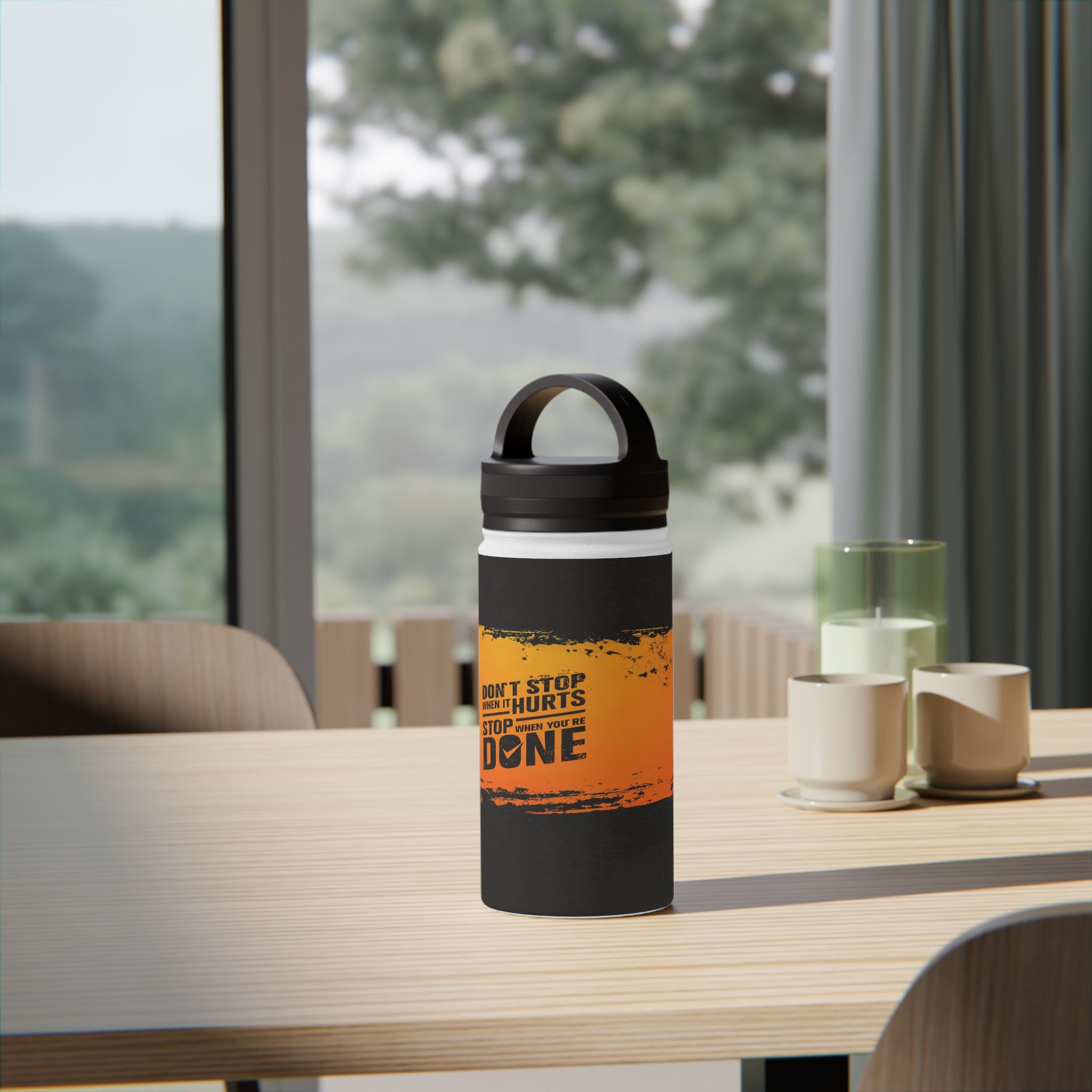 Stainless Steel Water Bottle: Fuel Your Journey with Inspiration