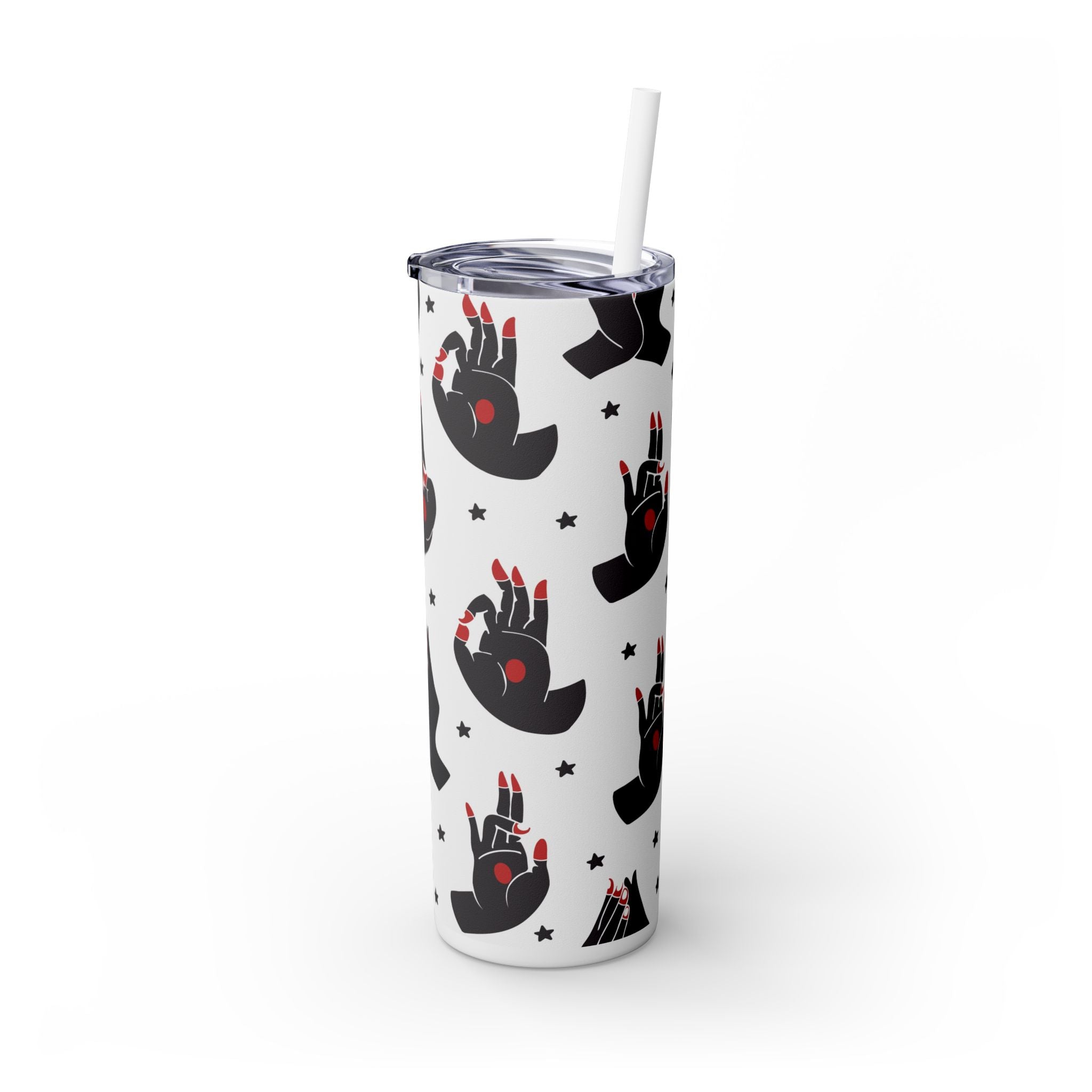 Skinny Tumbler with Straw, 20oz