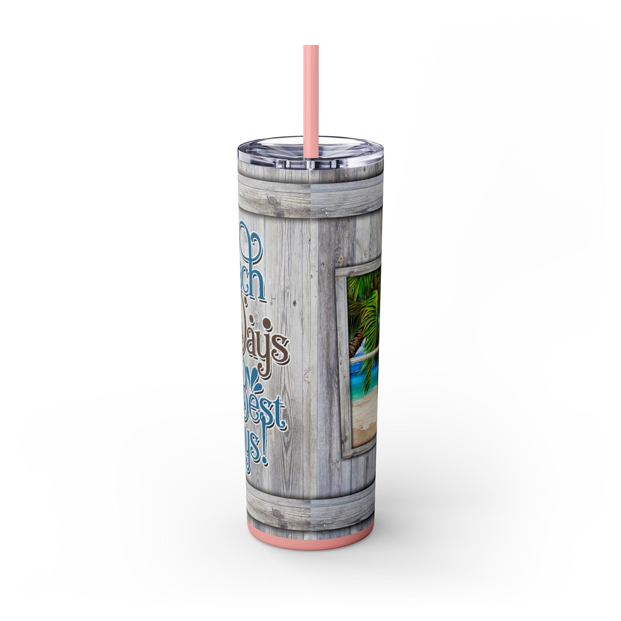 Beach Vibes Tumbler: Sip in Style!