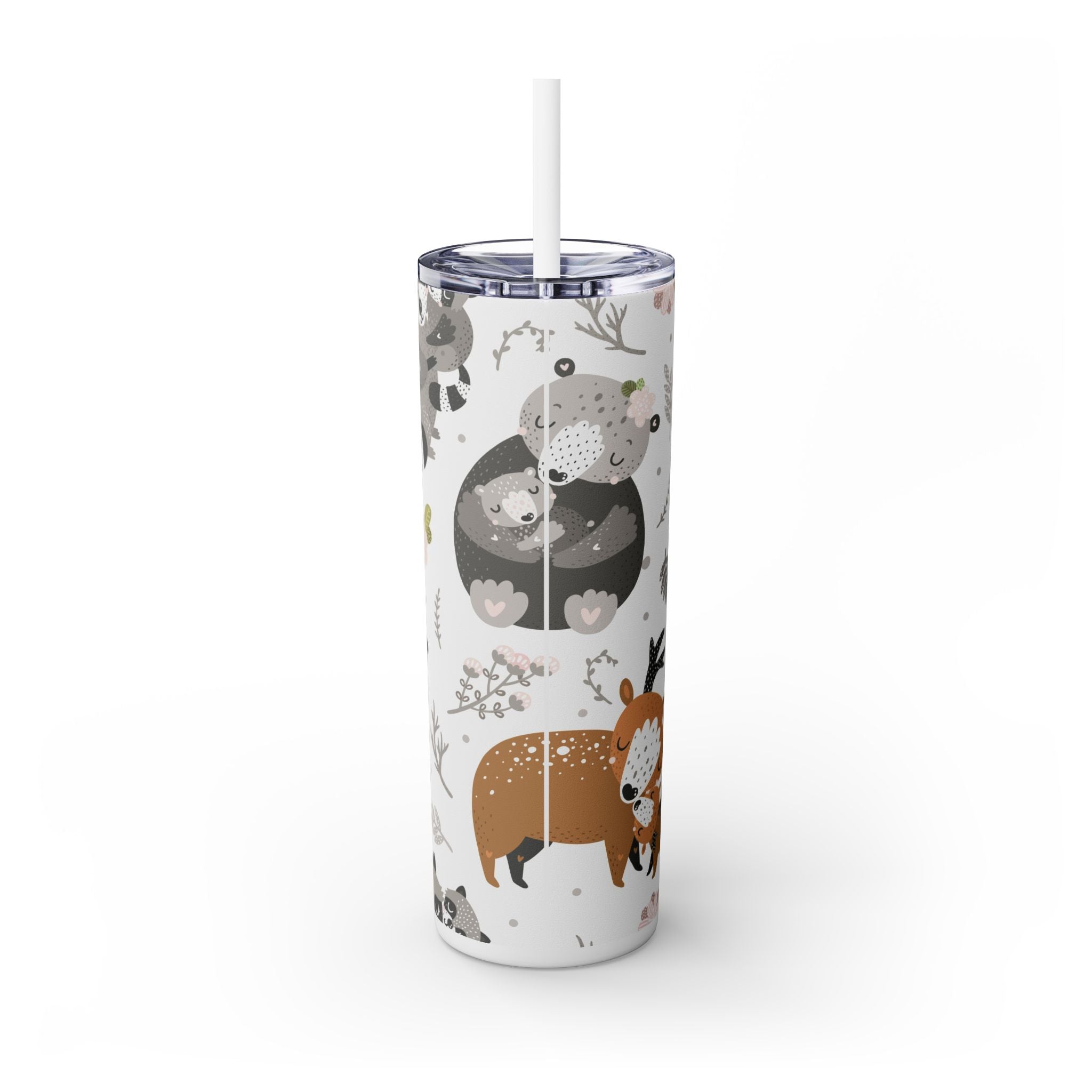 Skinny Tumbler with Straw, 20oz
