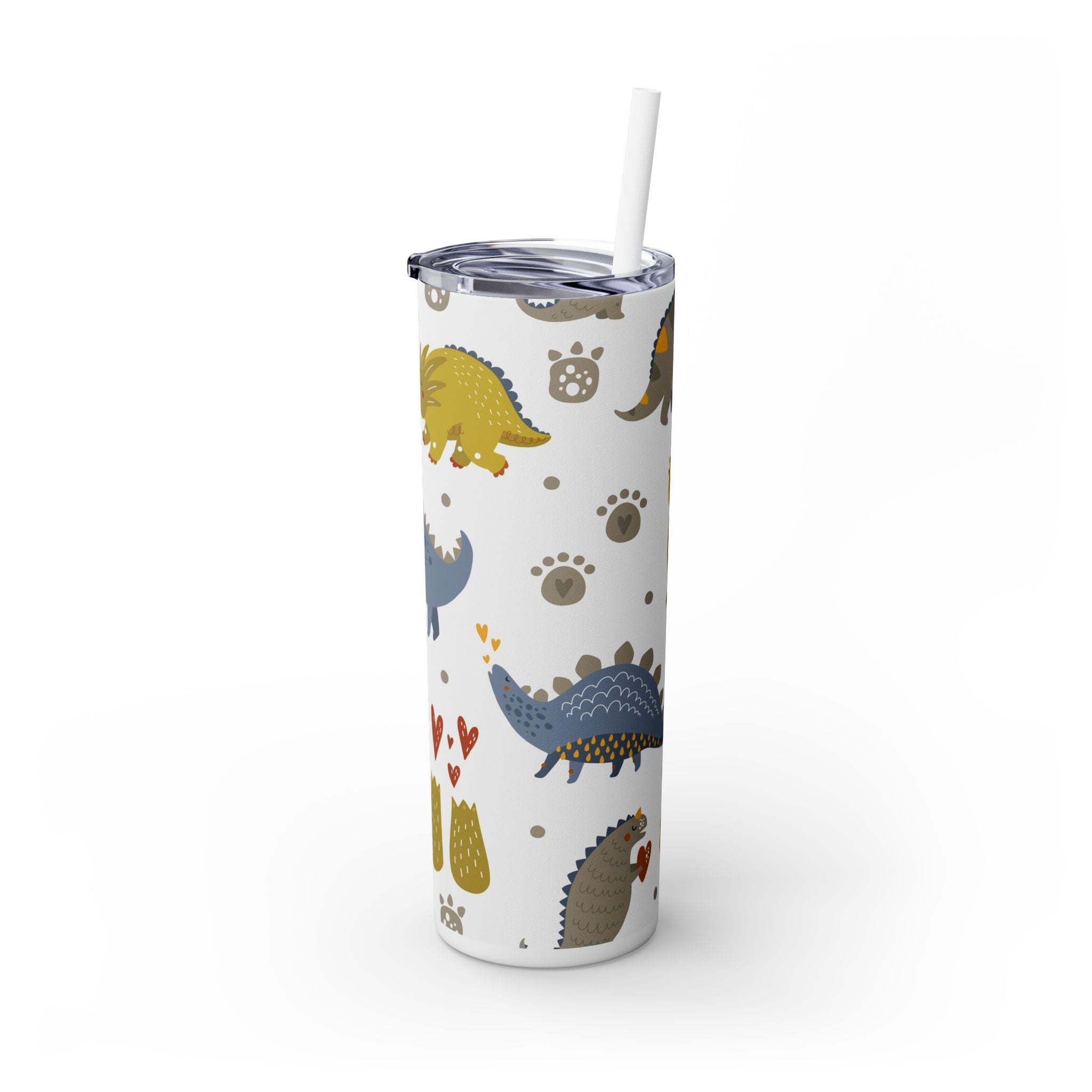 Skinny Tumbler with Straw, 20oz