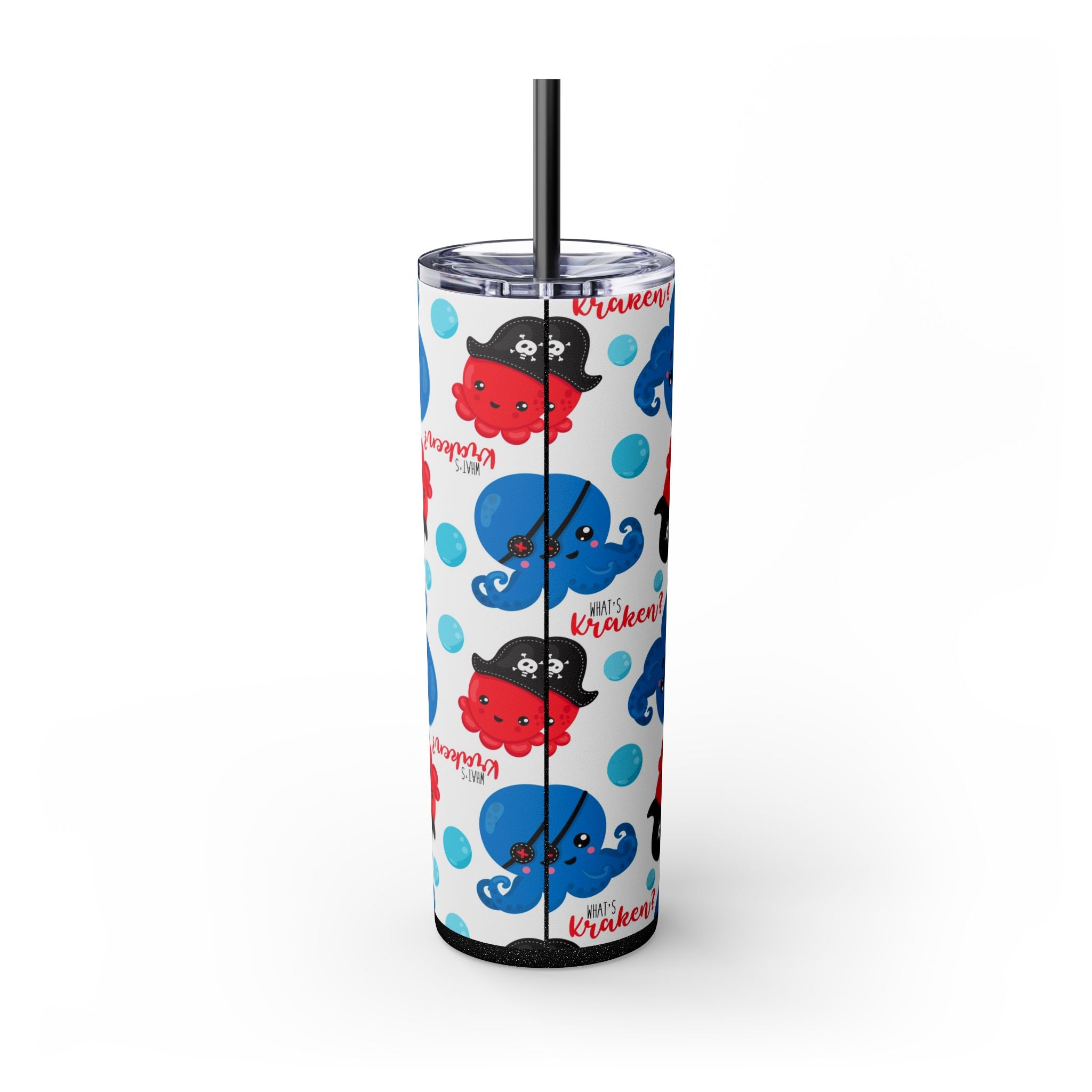 Chilling Sips: 20oz Skinny Tumbler for Halloween