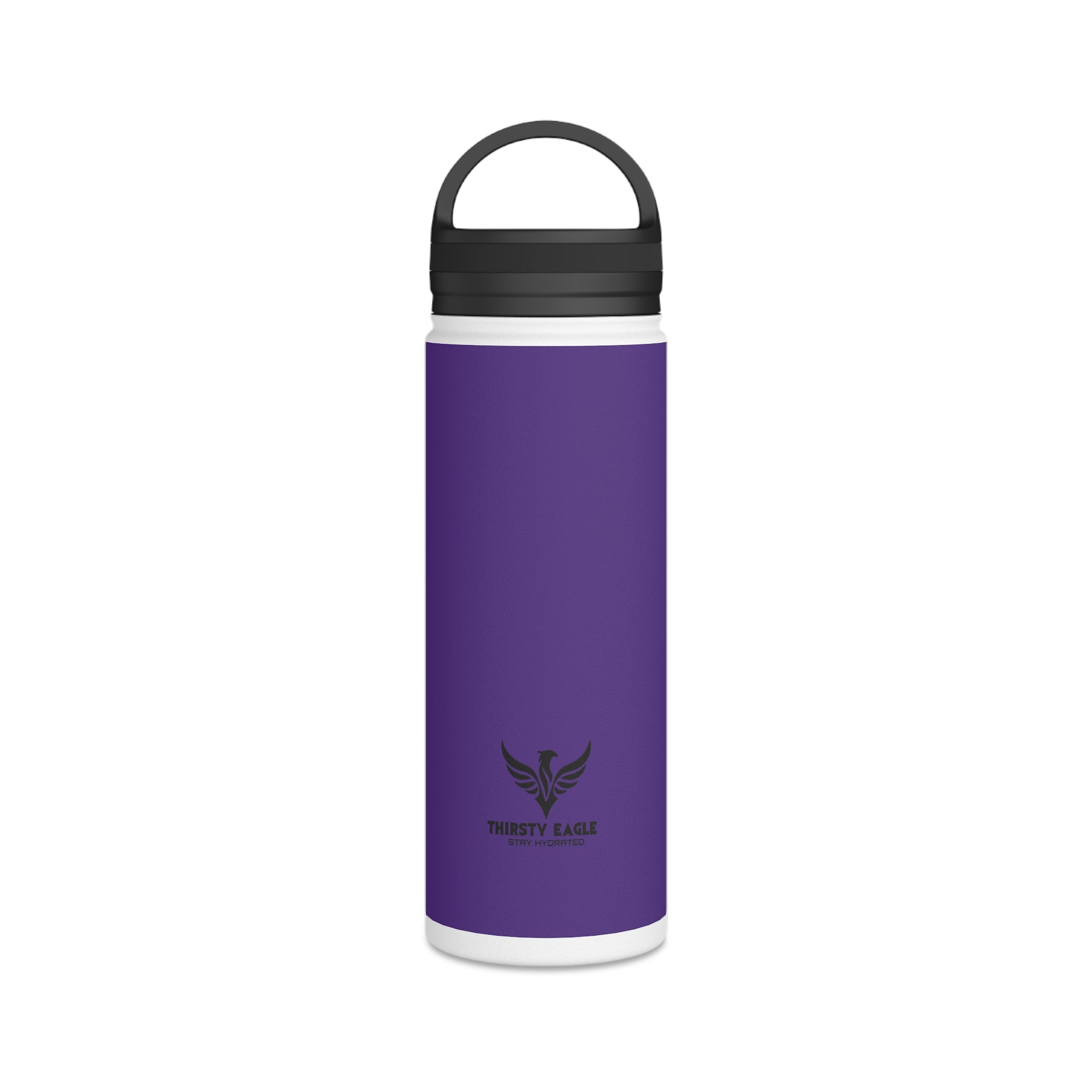 Stainless Steel Water Bottle, Handle Lid
