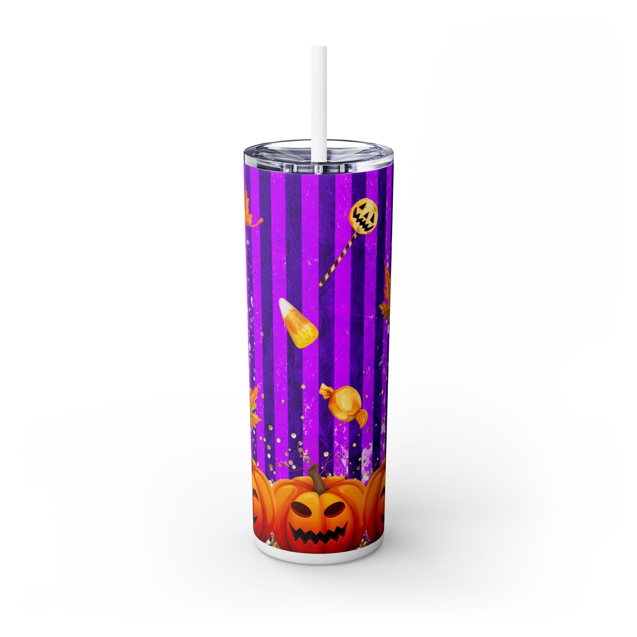 Skinny Tumbler with Straw, 20oz