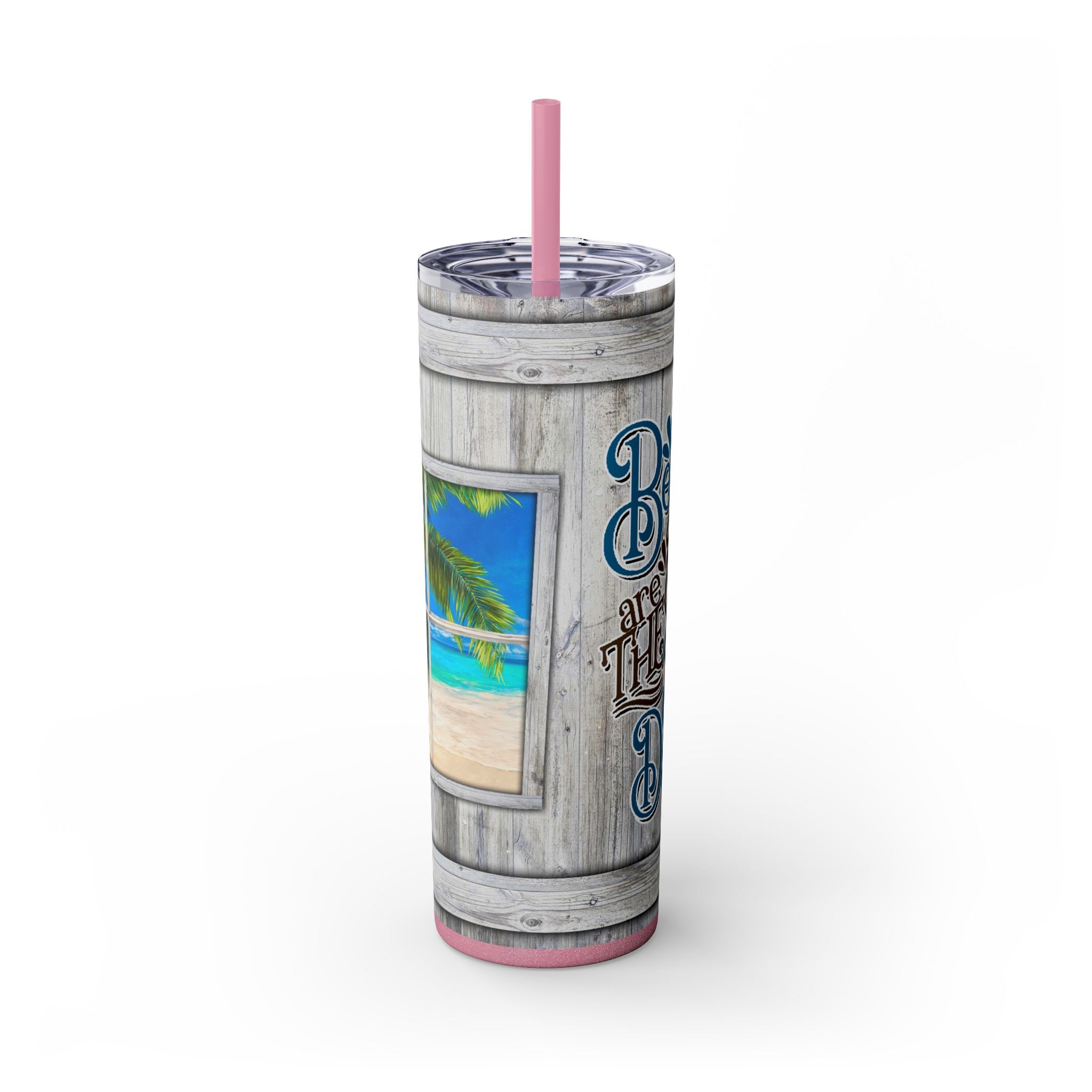 Beach Vibes Tumbler: Sip in Style!