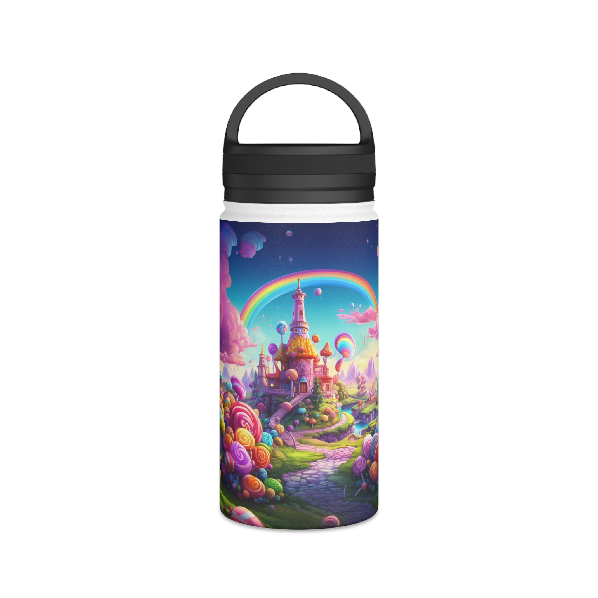 Vibrant Holiday Adventure Bottle: Stainless Steel
