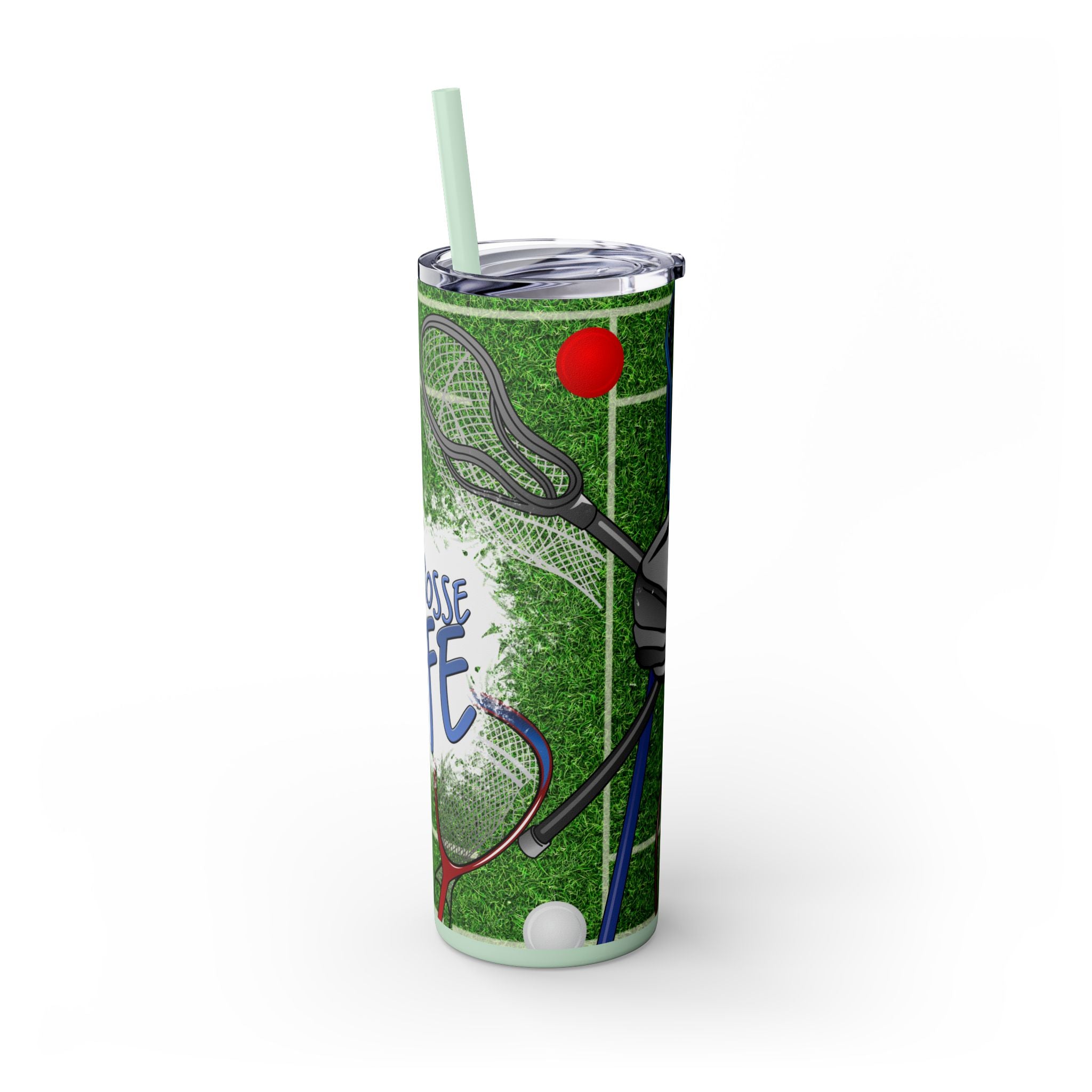 Skinny Tumbler with Straw, 20oz