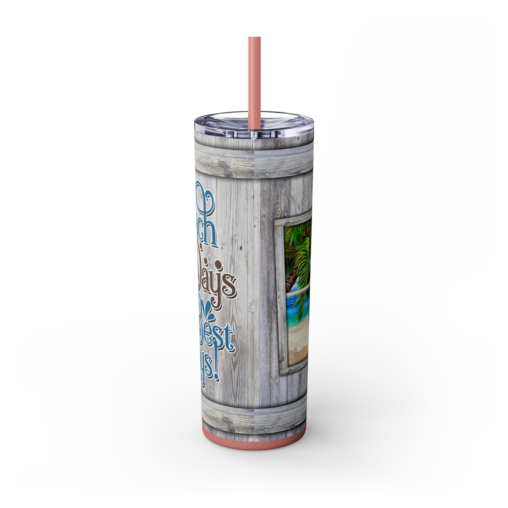 Beach Vibes Tumbler: Sip in Style!