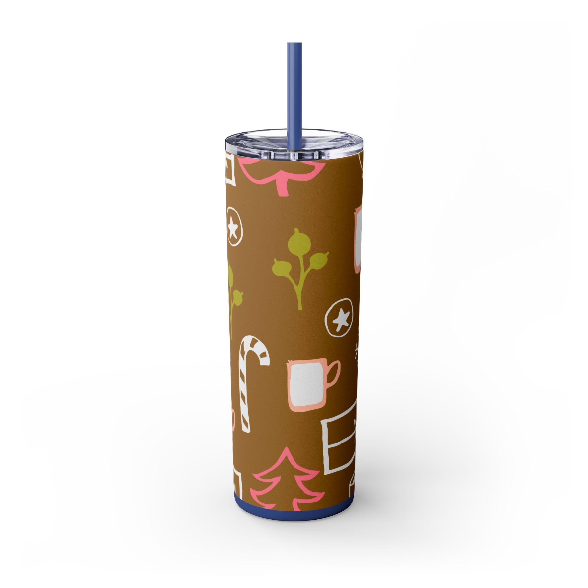 Christmas Magic 20oz Skinny Tumbler with Straw