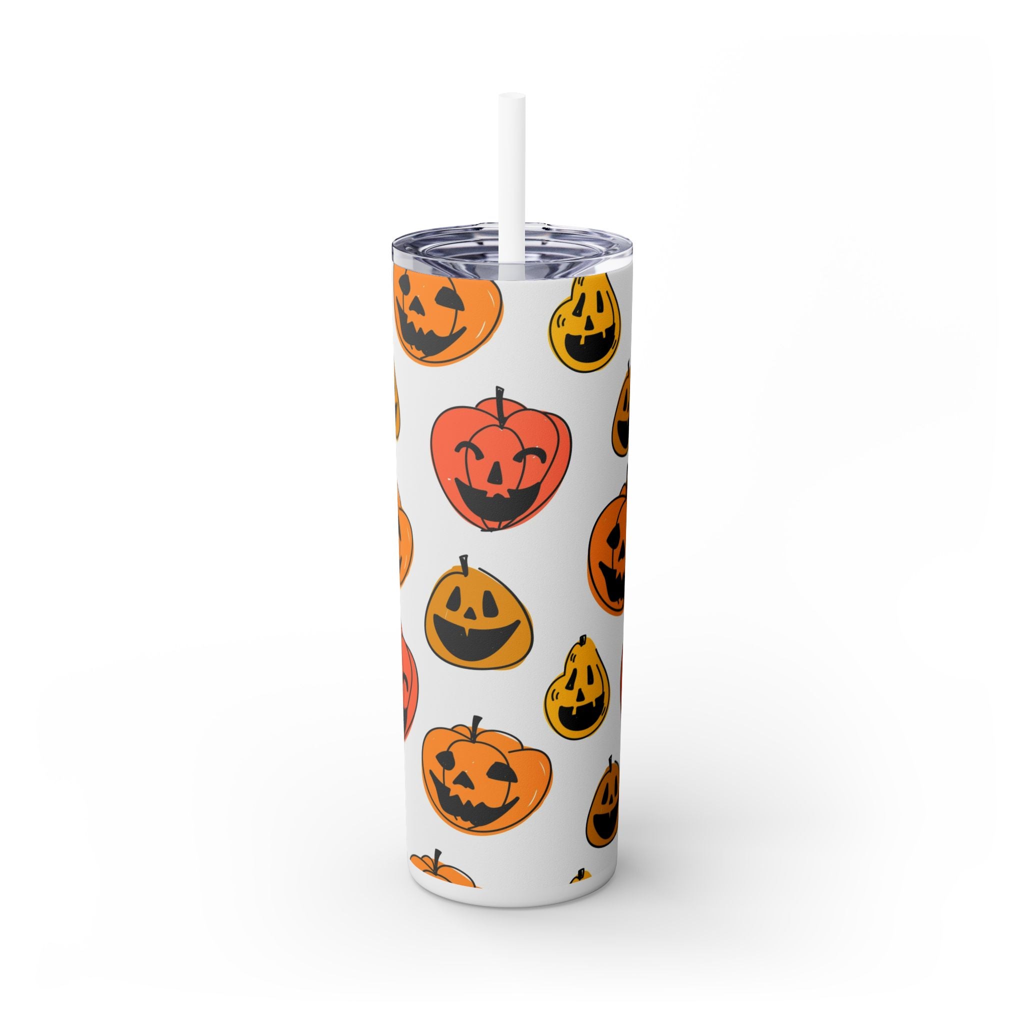Skinny Tumbler with Straw, 20oz