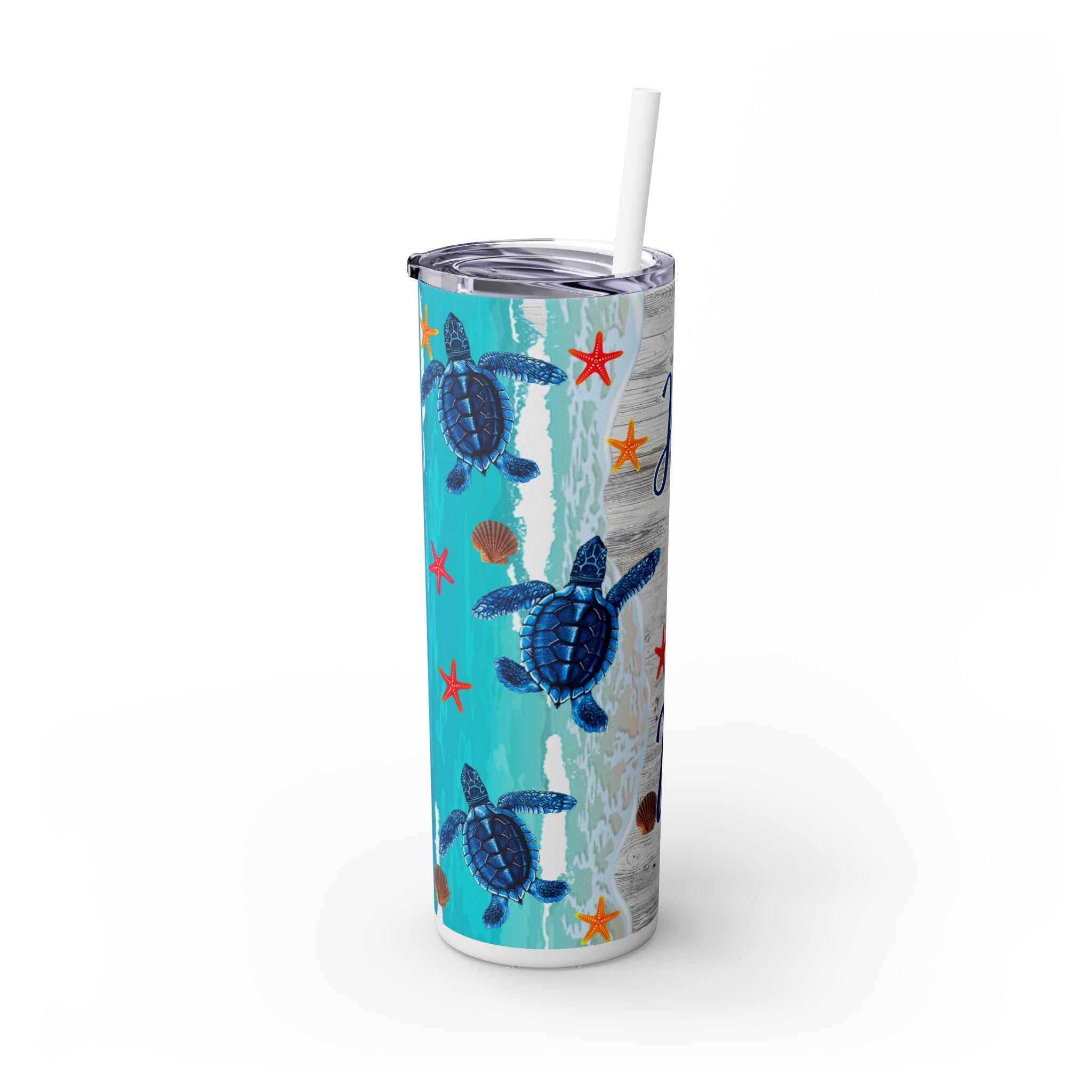Skinny Tumbler with Straw, 20oz