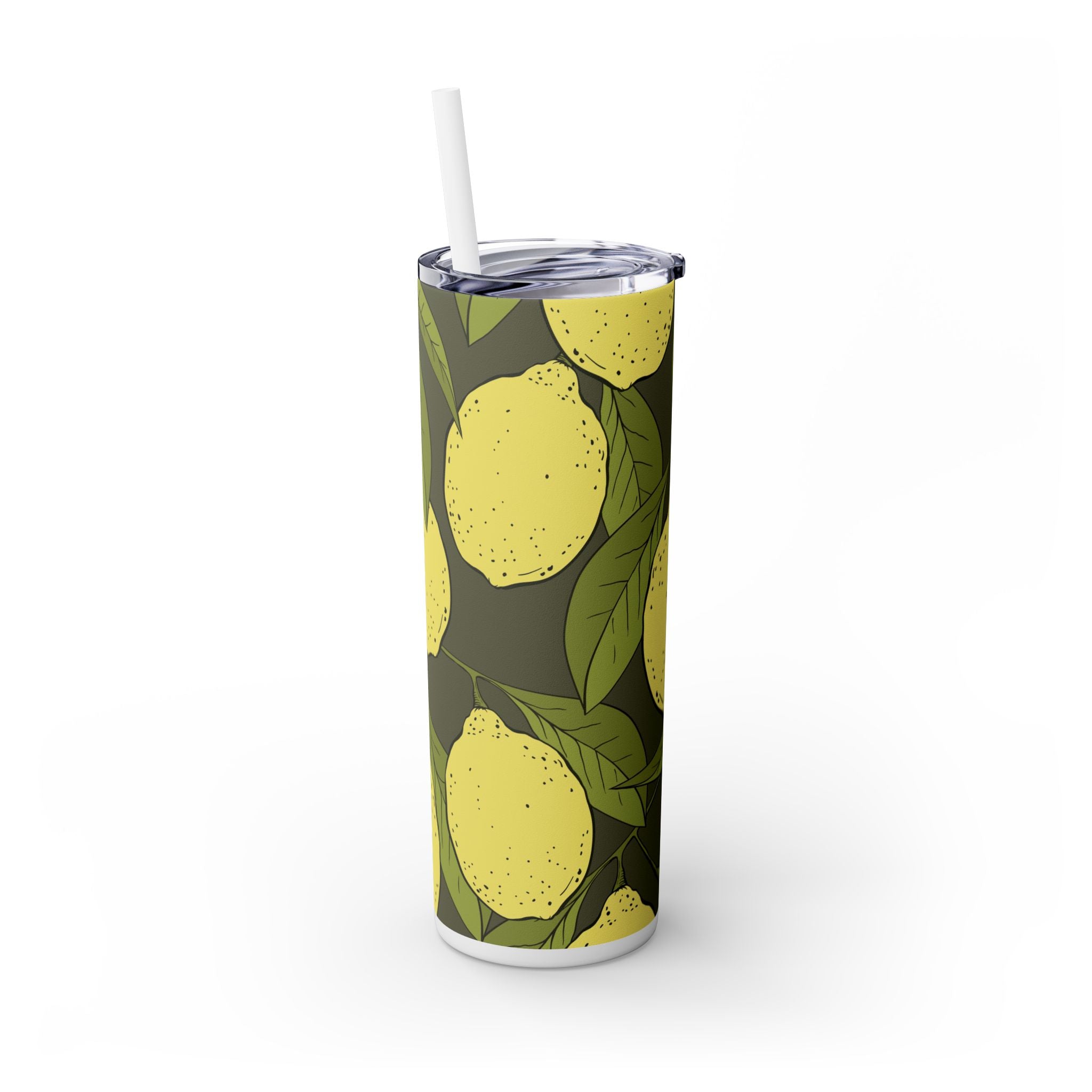 Skinny Tumbler with Straw, 20oz
