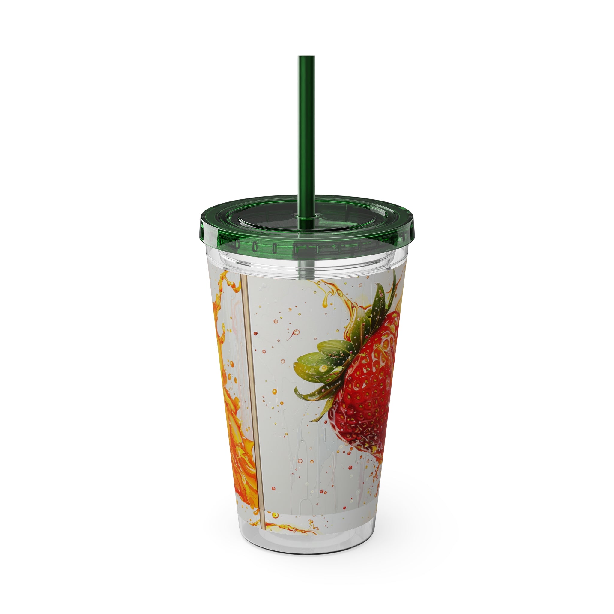 Sunsplash Tumbler with Straw, 16oz