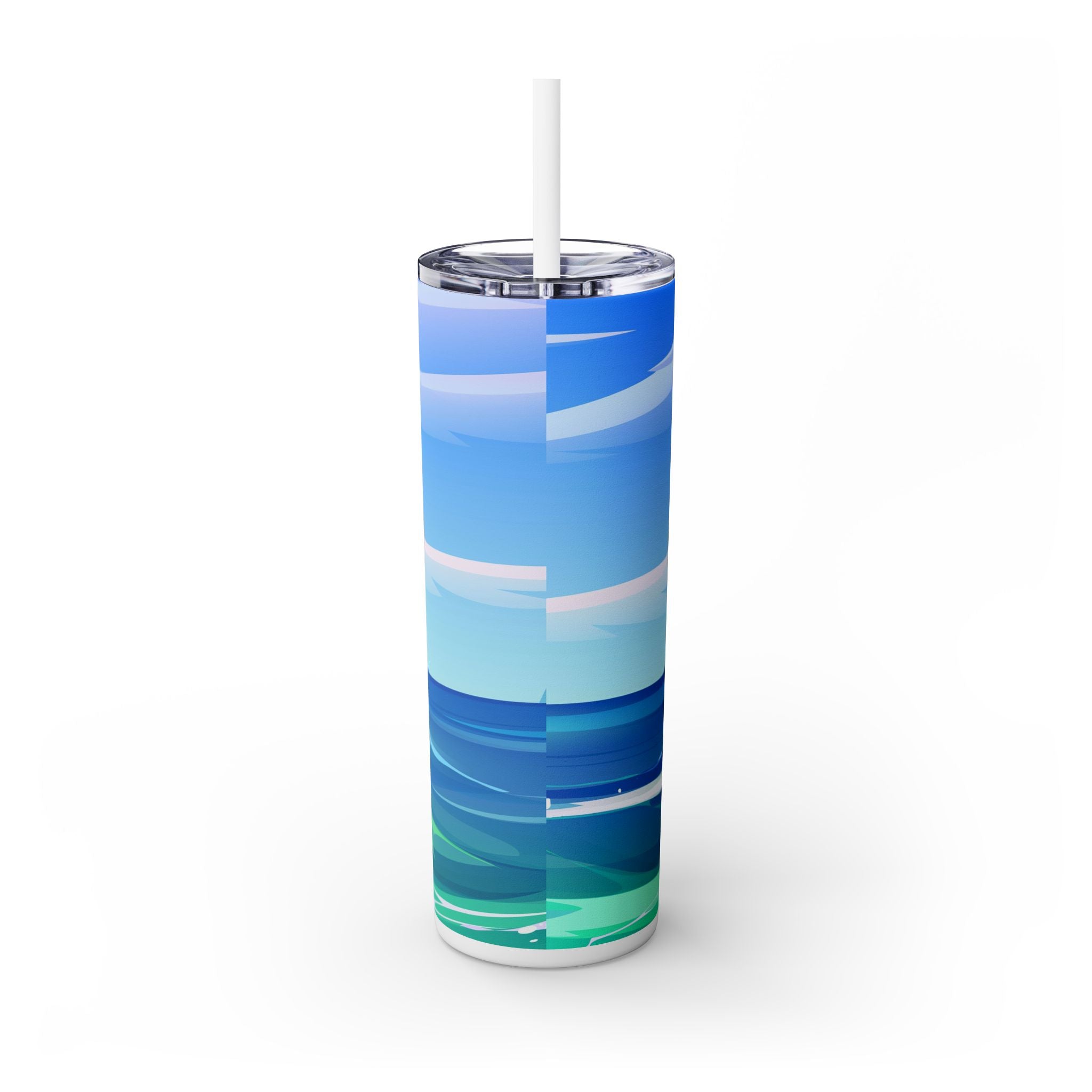 Skinny Tumbler with Straw, 20oz