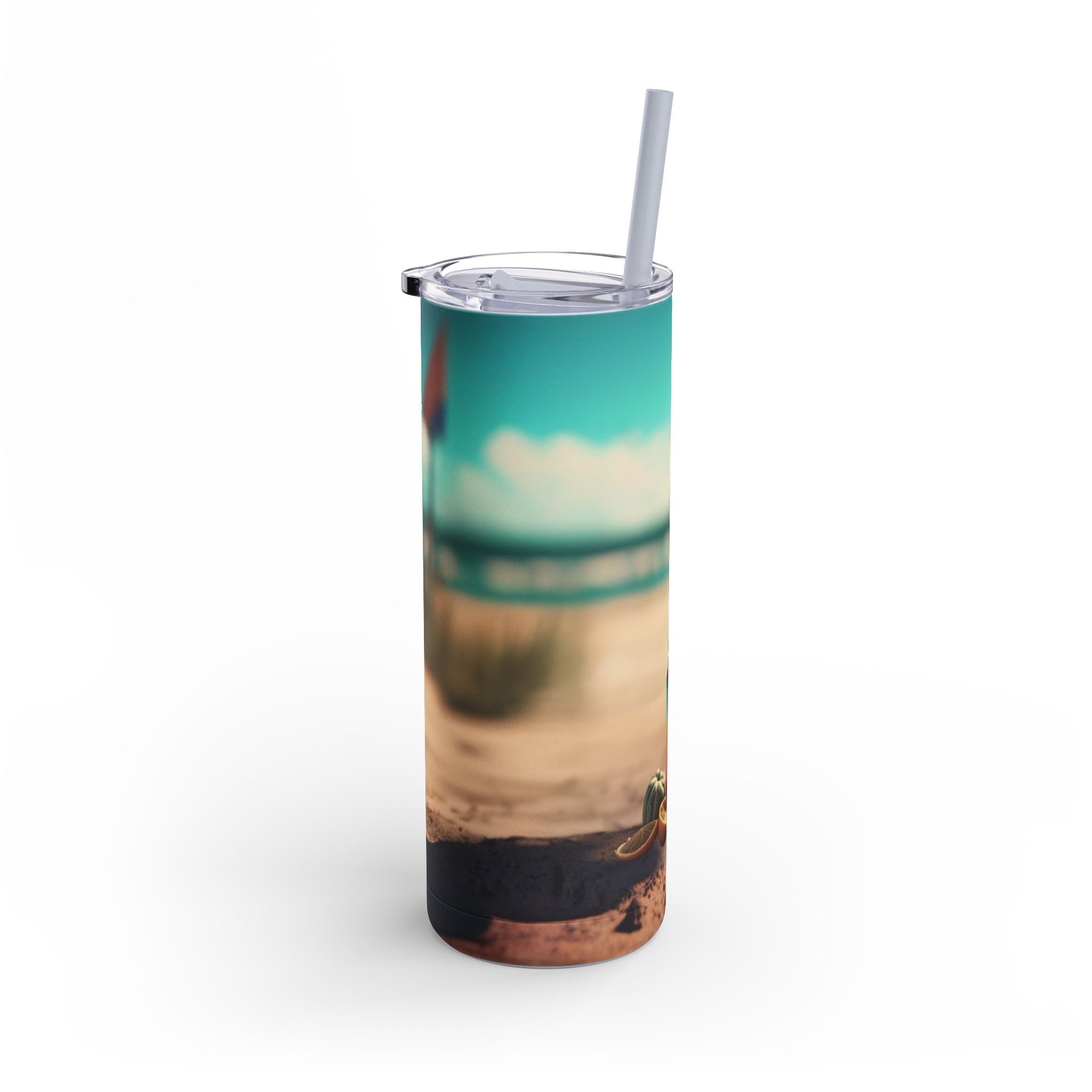 Beach Bliss: 20oz Skinny Tumbler
