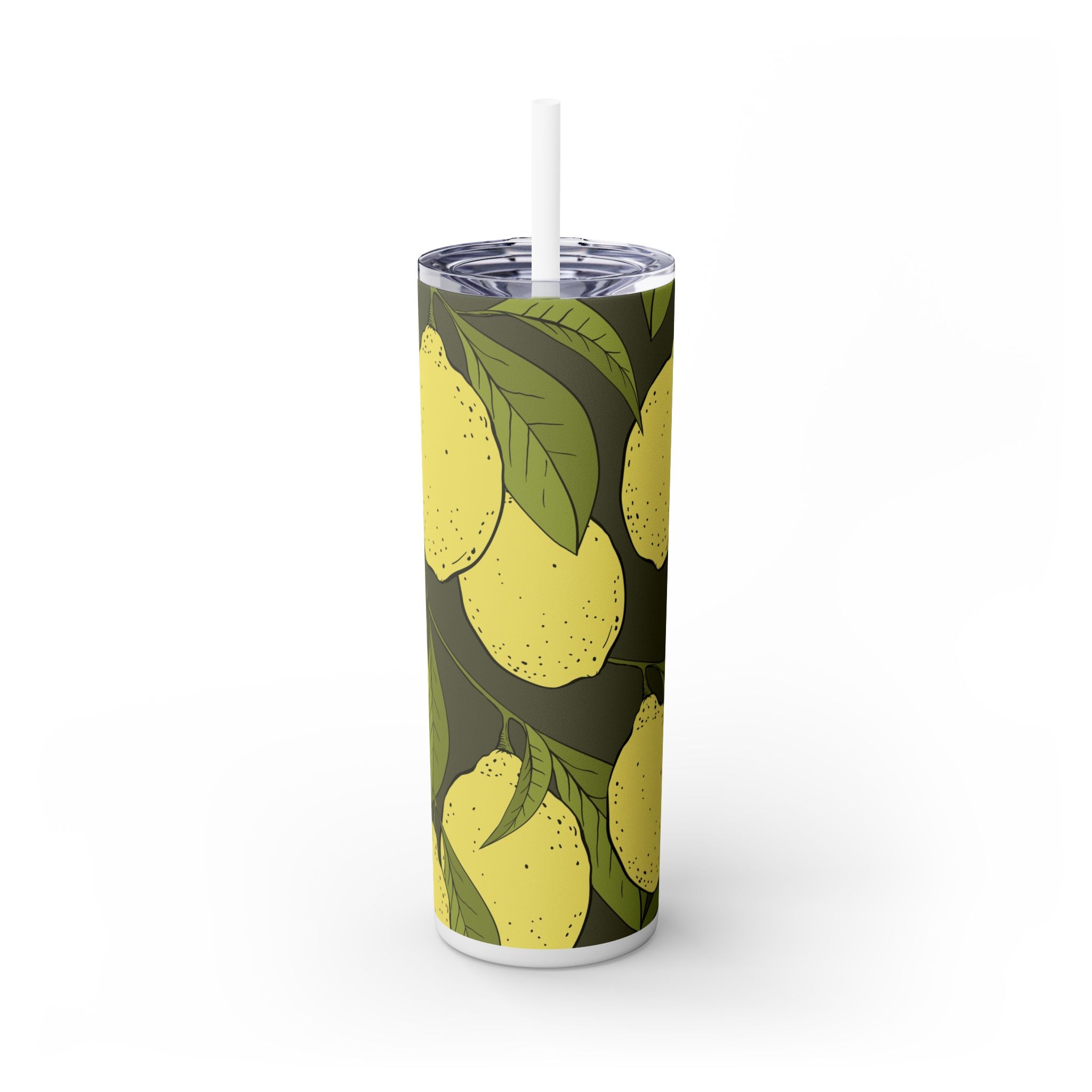 Skinny Tumbler with Straw, 20oz