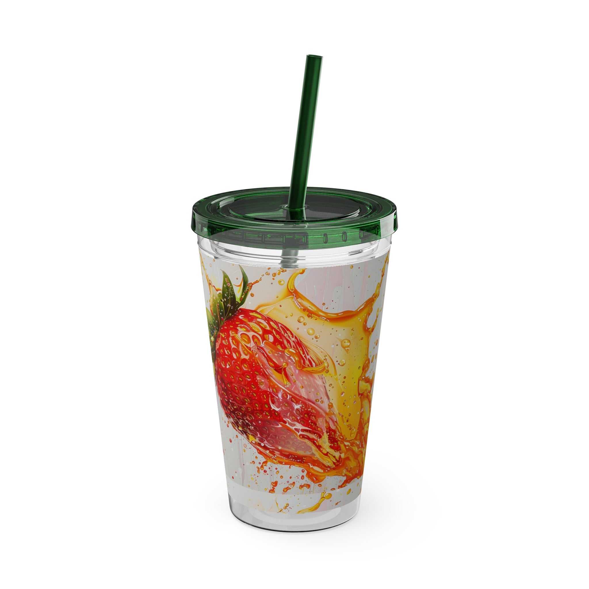 Sunsplash Tumbler with Straw, 16oz