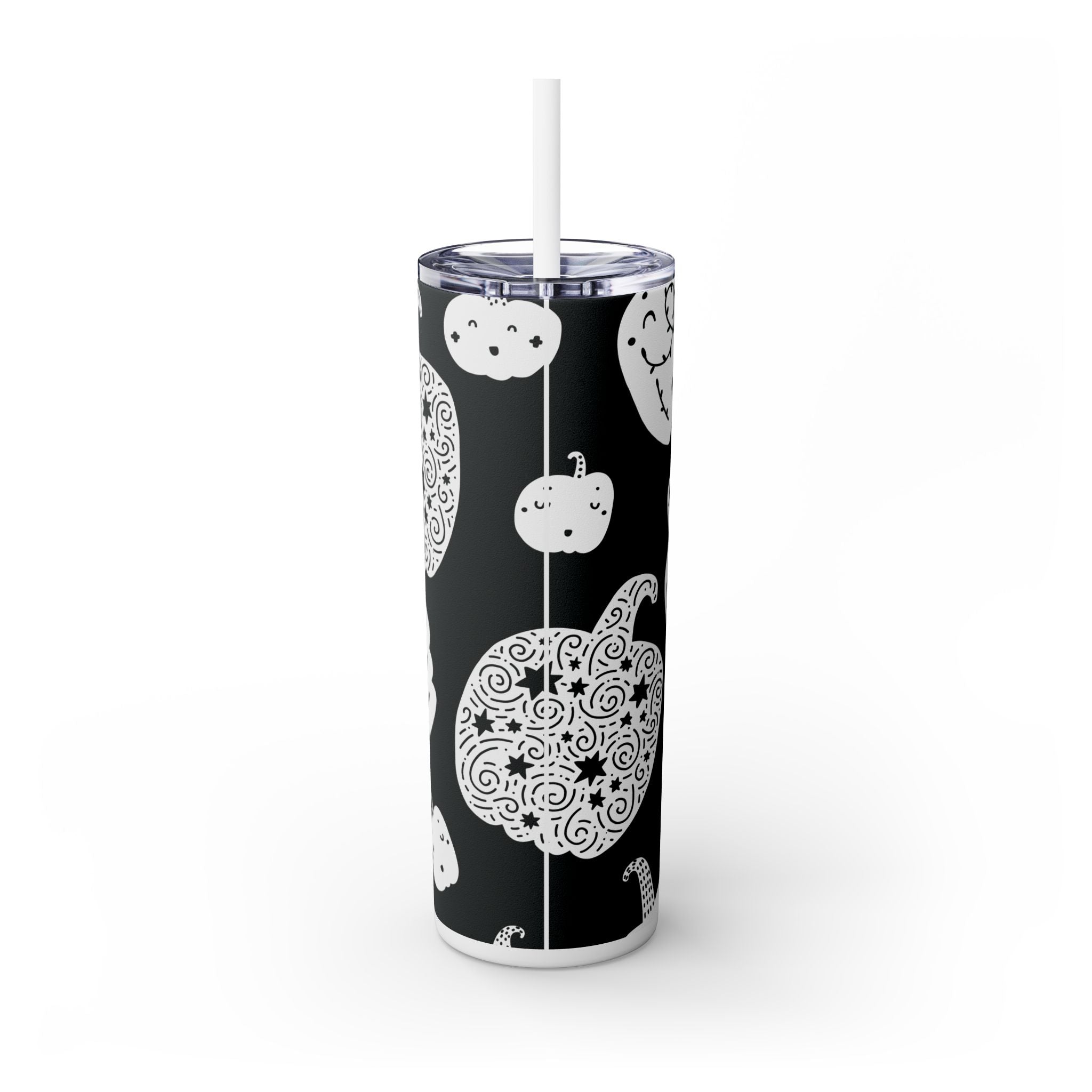Skinny Tumbler with Straw, 20oz