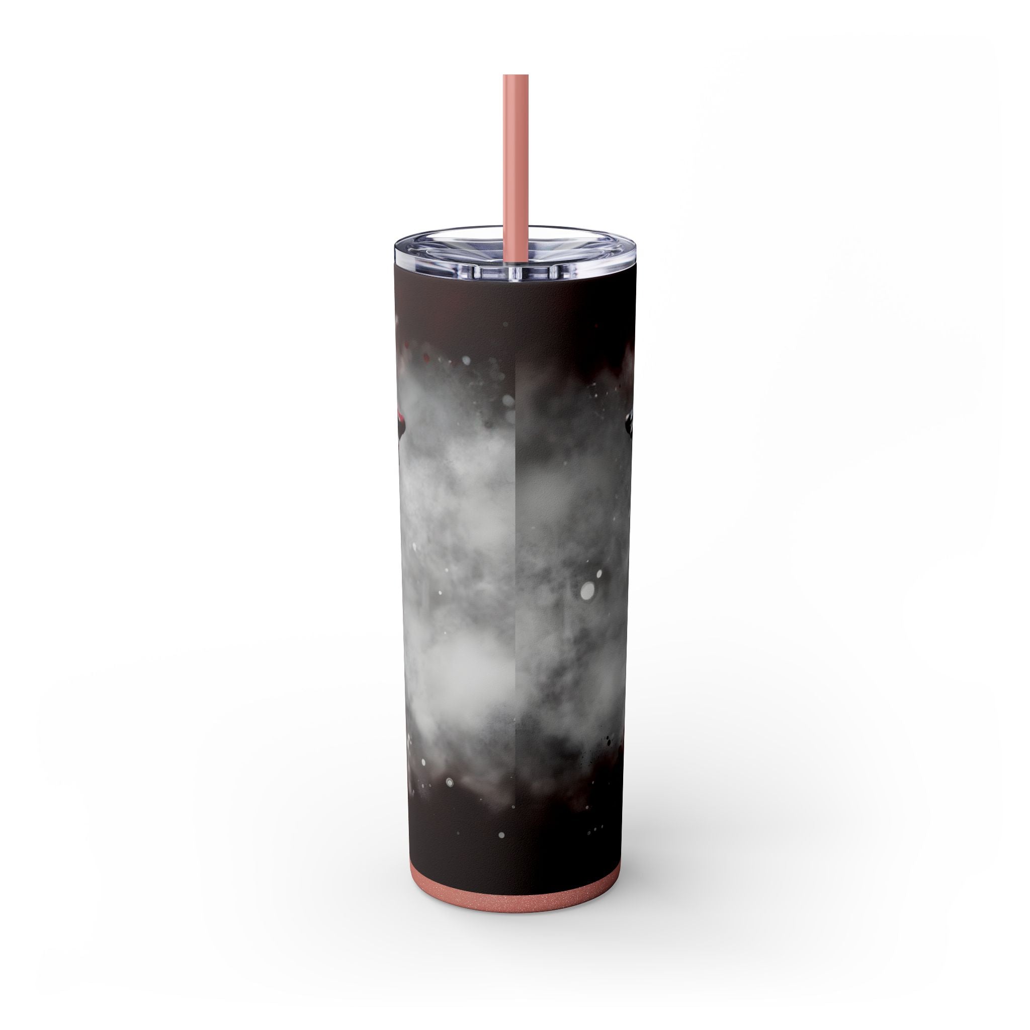 20oz Skinny Tumbler: Elegant Butterfly Design