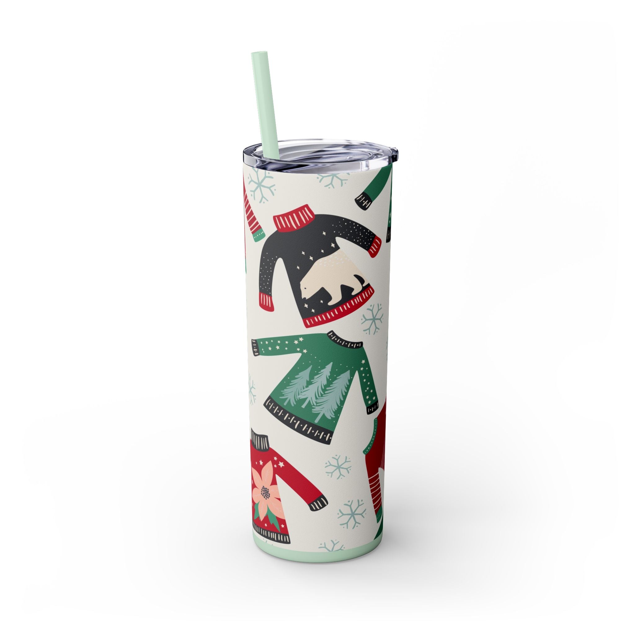 Skinny Tumbler with Straw, 20oz