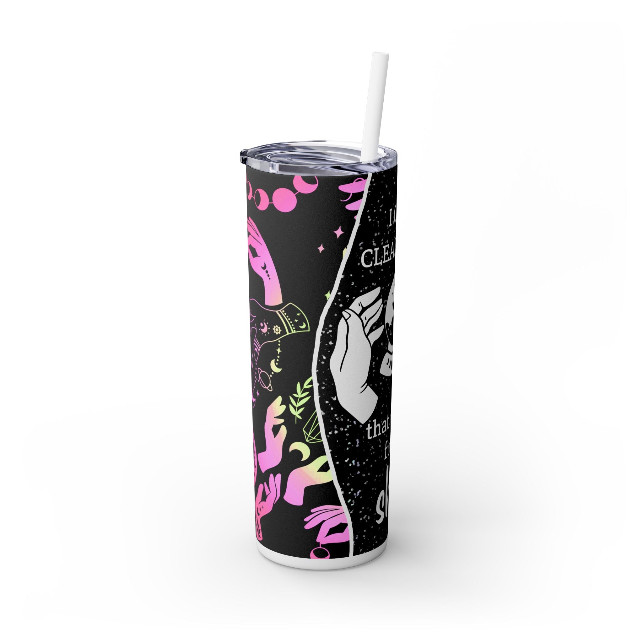Skinny Tumbler with Straw, 20oz