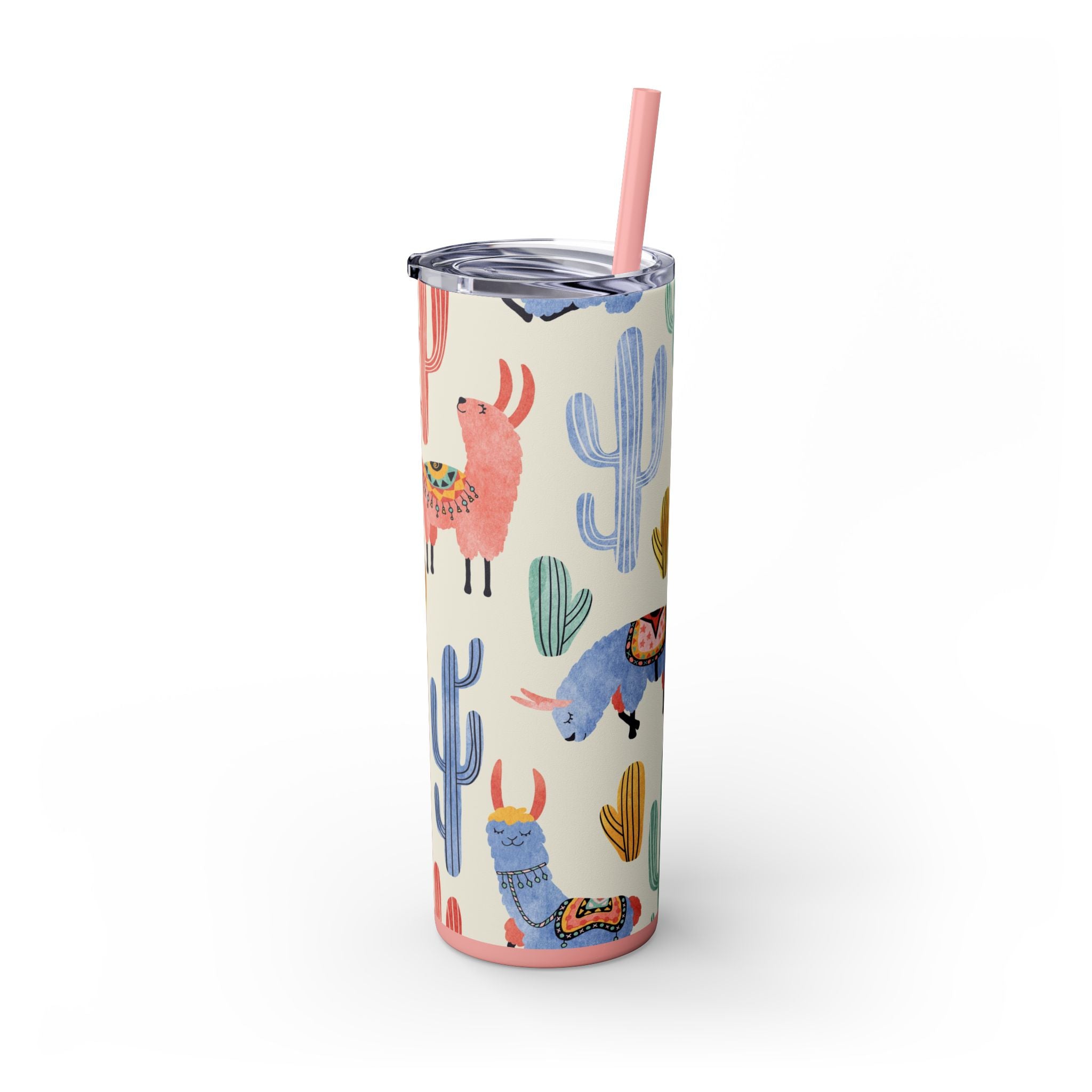 Skinny Tumbler with Straw, 20oz