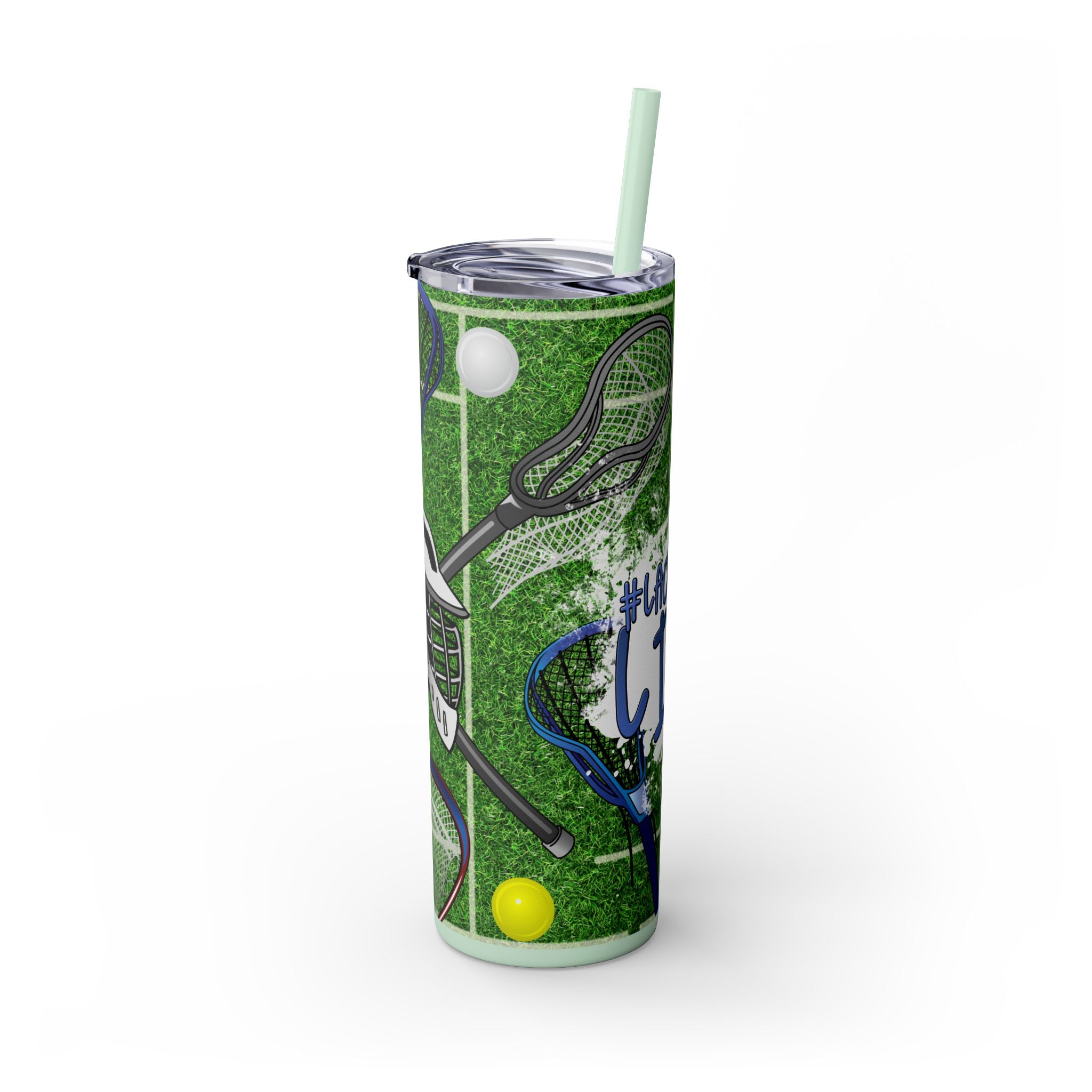 Skinny Tumbler with Straw, 20oz