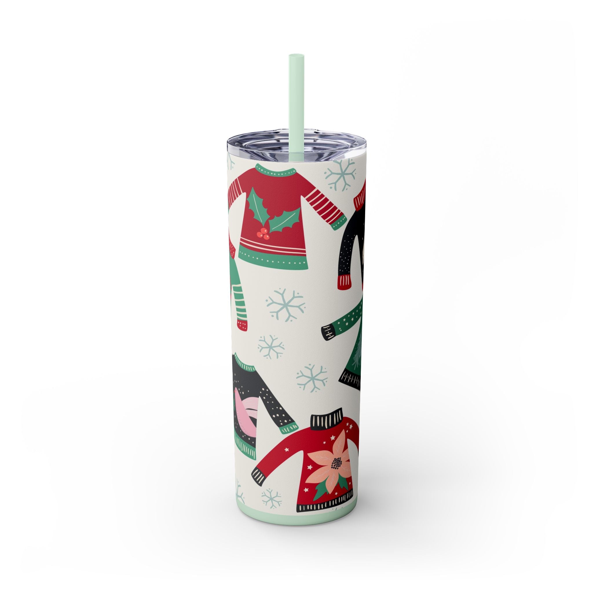 Skinny Tumbler with Straw, 20oz