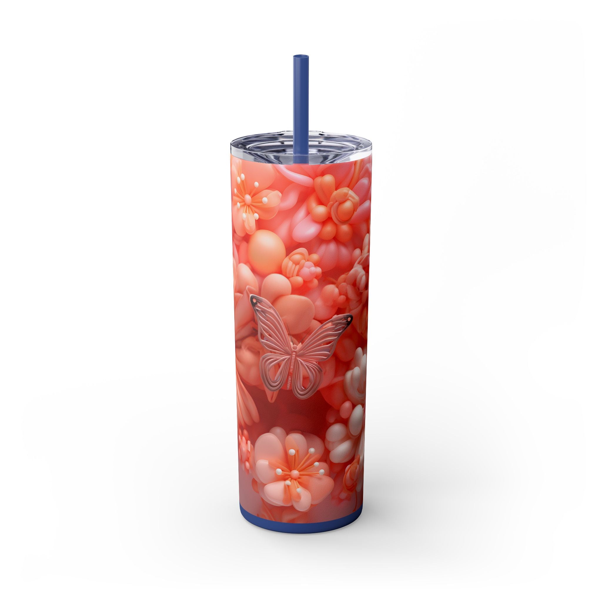 Fluttering Fun: Butterfly Tumbler