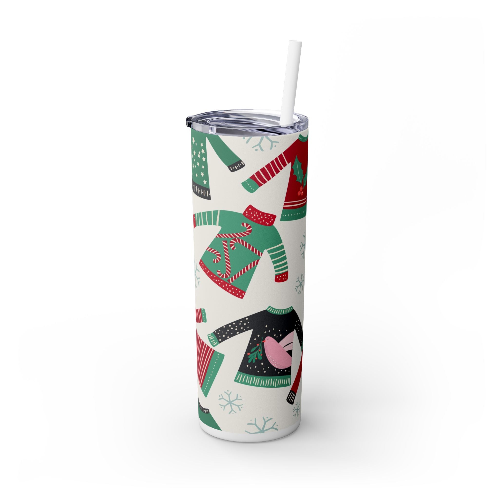 Skinny Tumbler with Straw, 20oz