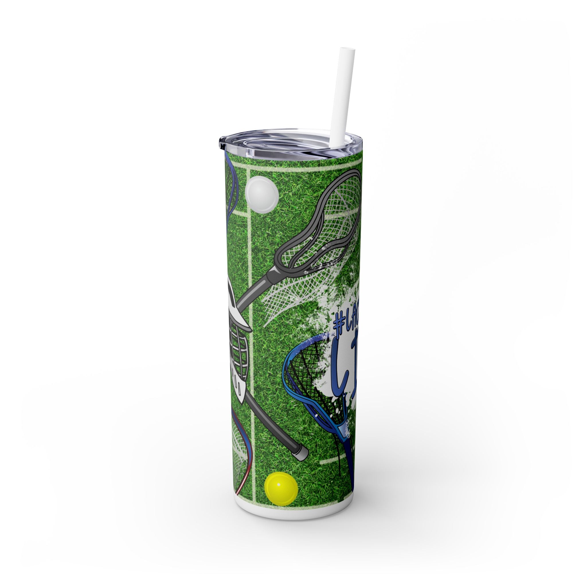 Skinny Tumbler with Straw, 20oz