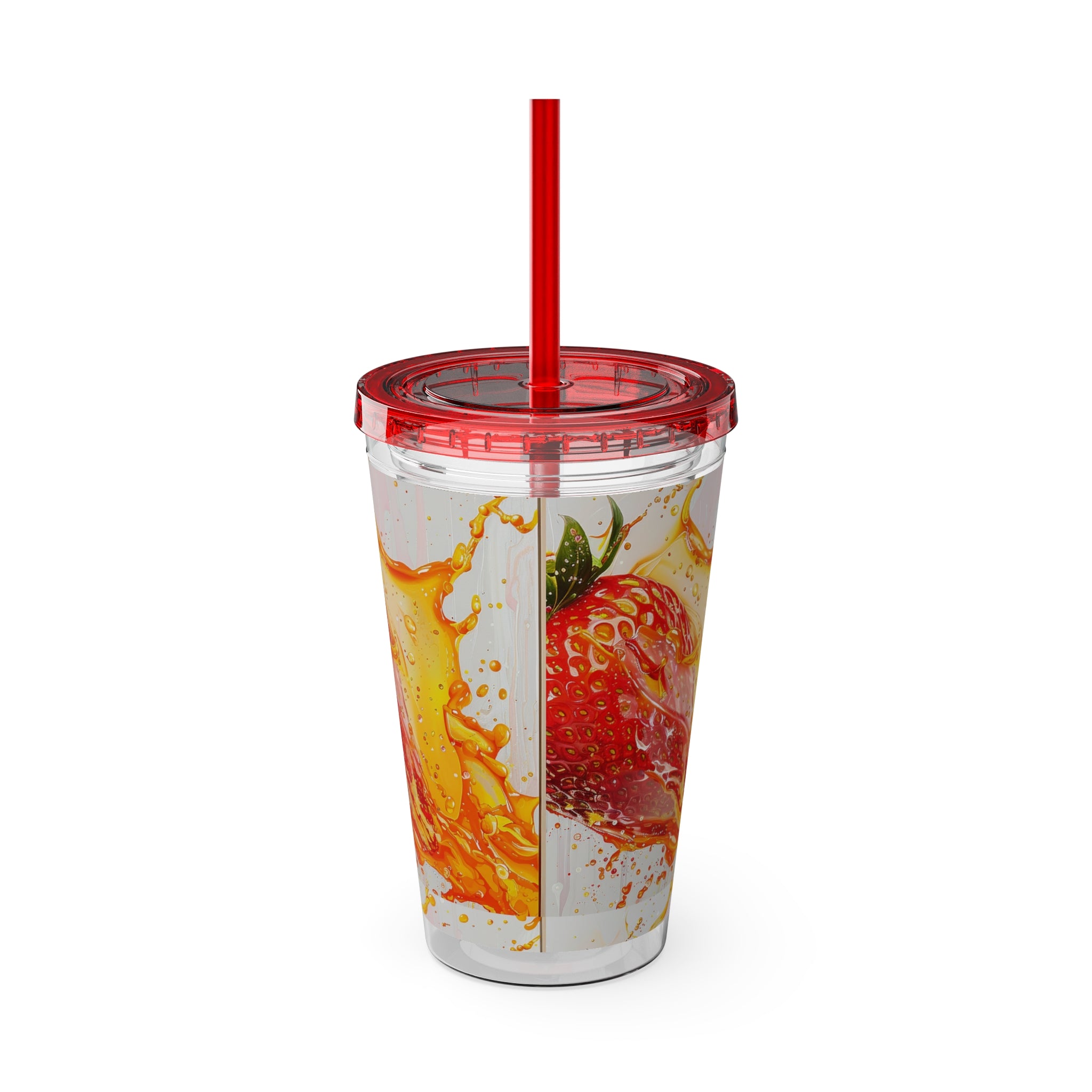 Sunsplash Tumbler with Straw, 16oz