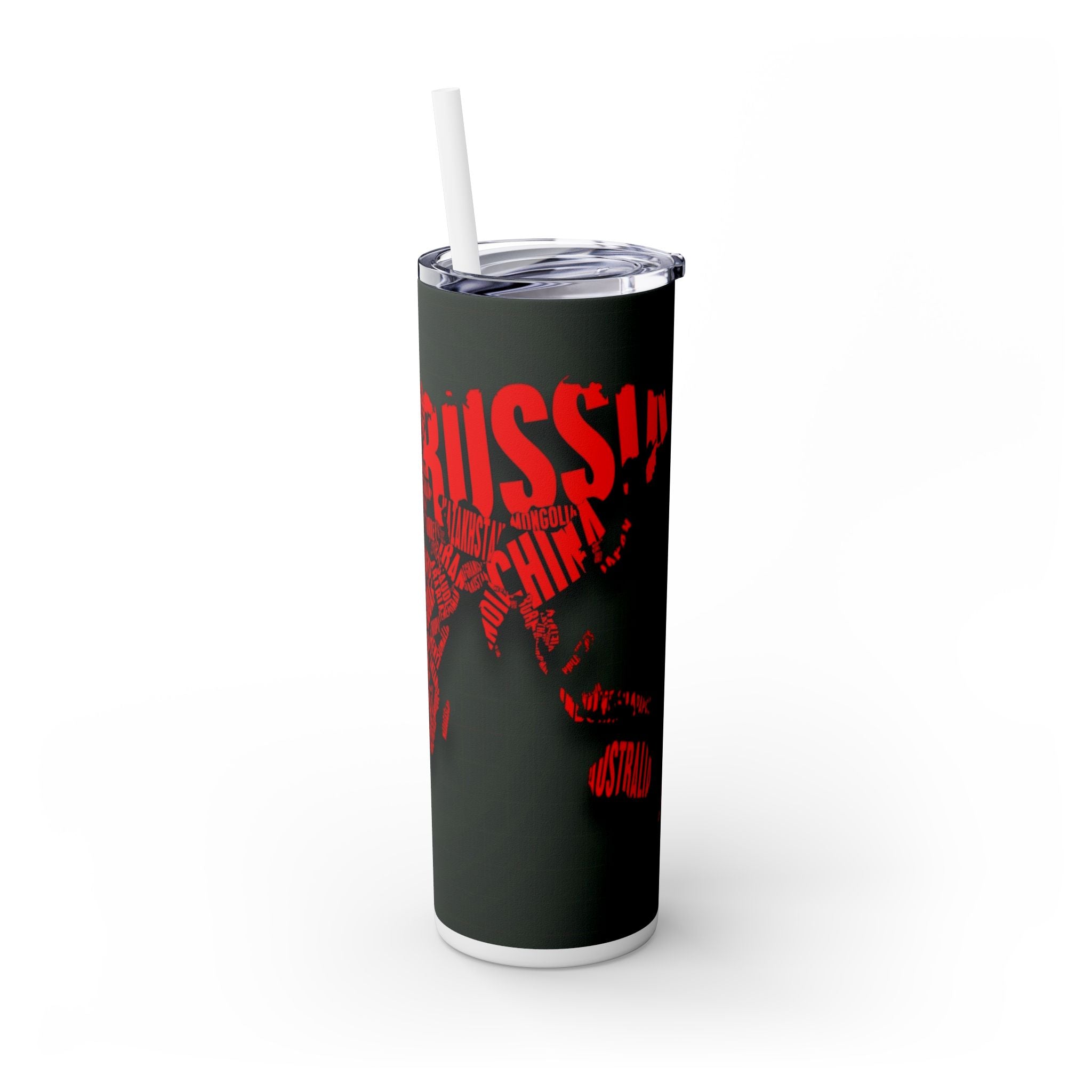 Skinny Tumbler with Straw, 20oz