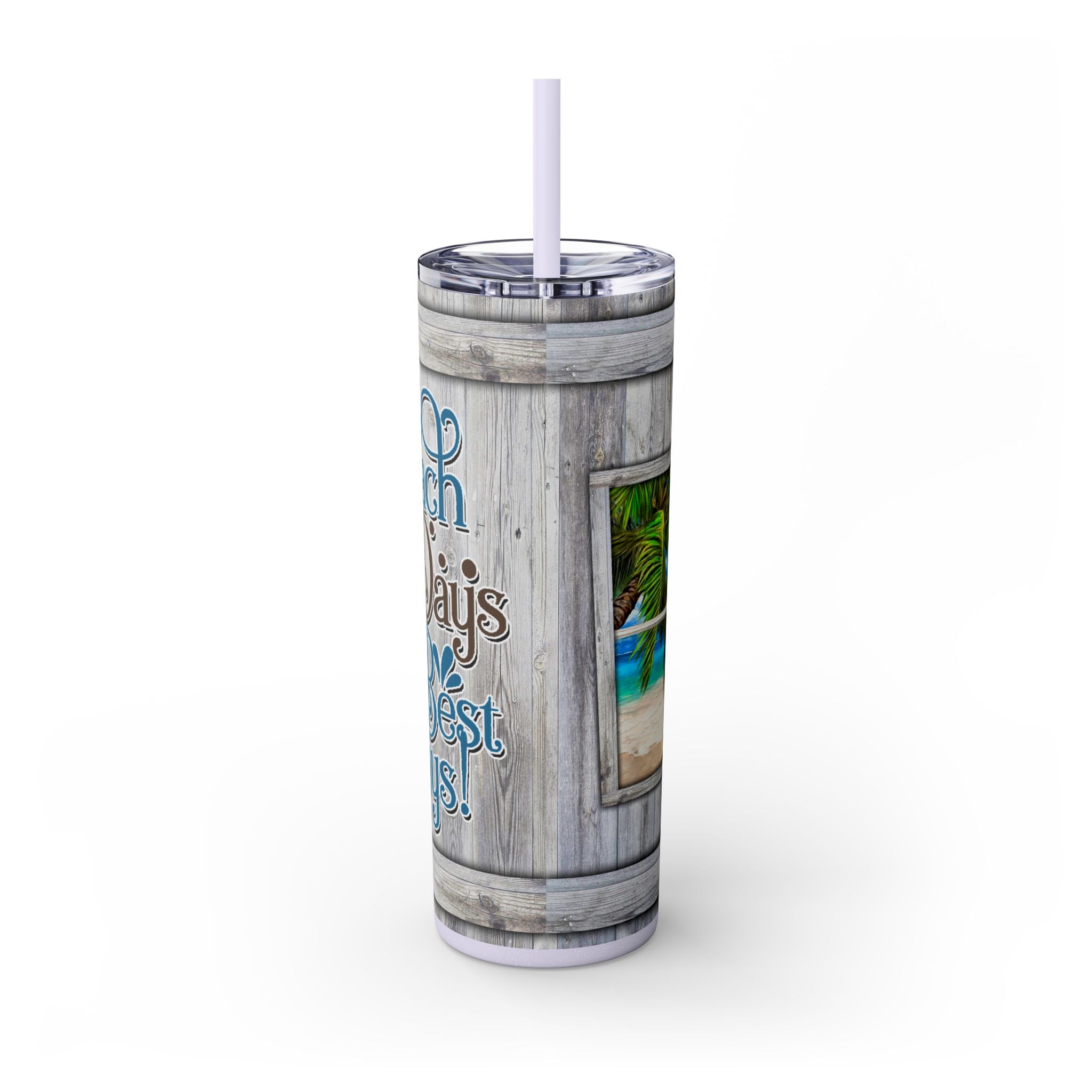Beach Vibes Tumbler: Sip in Style!