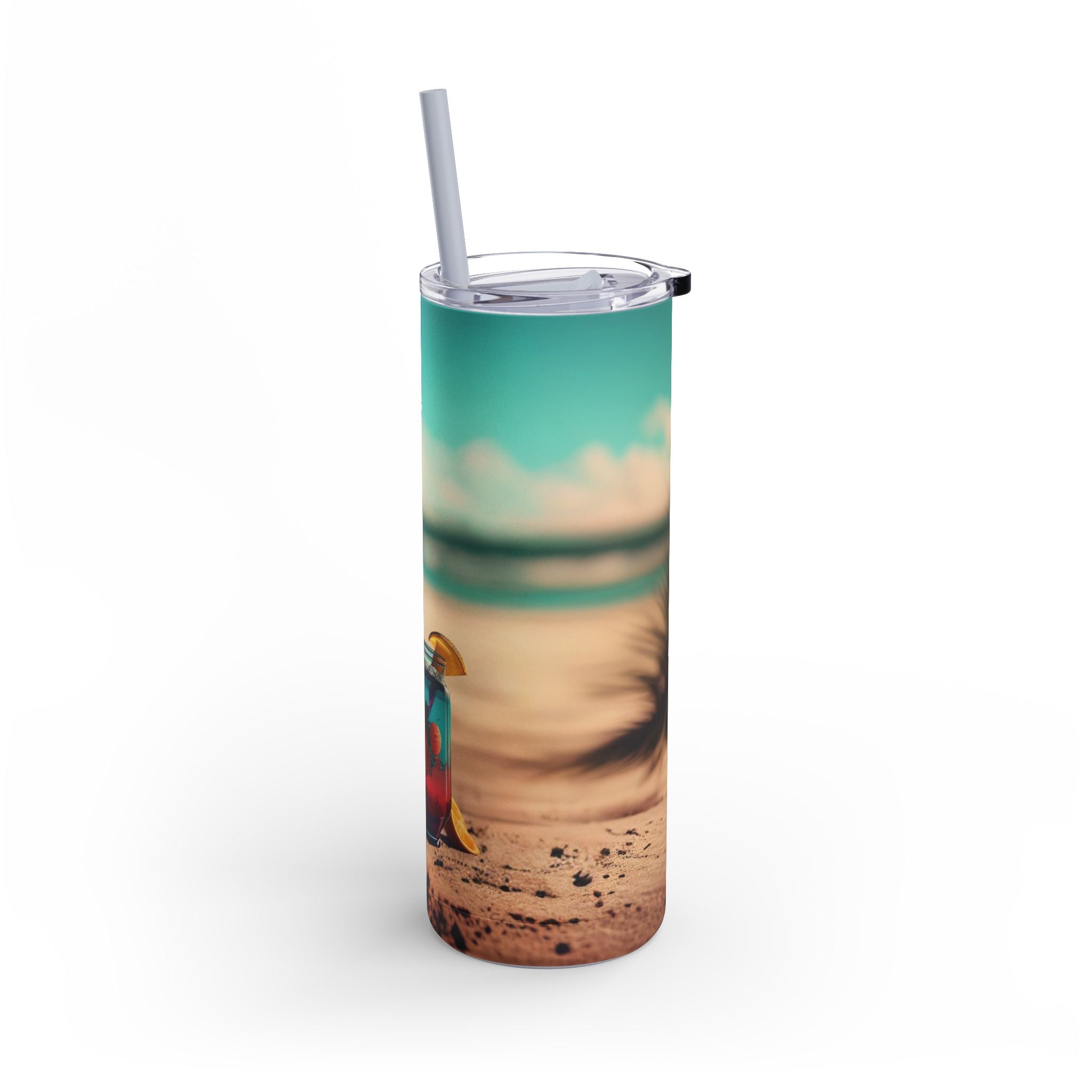Beach Bliss: 20oz Skinny Tumbler