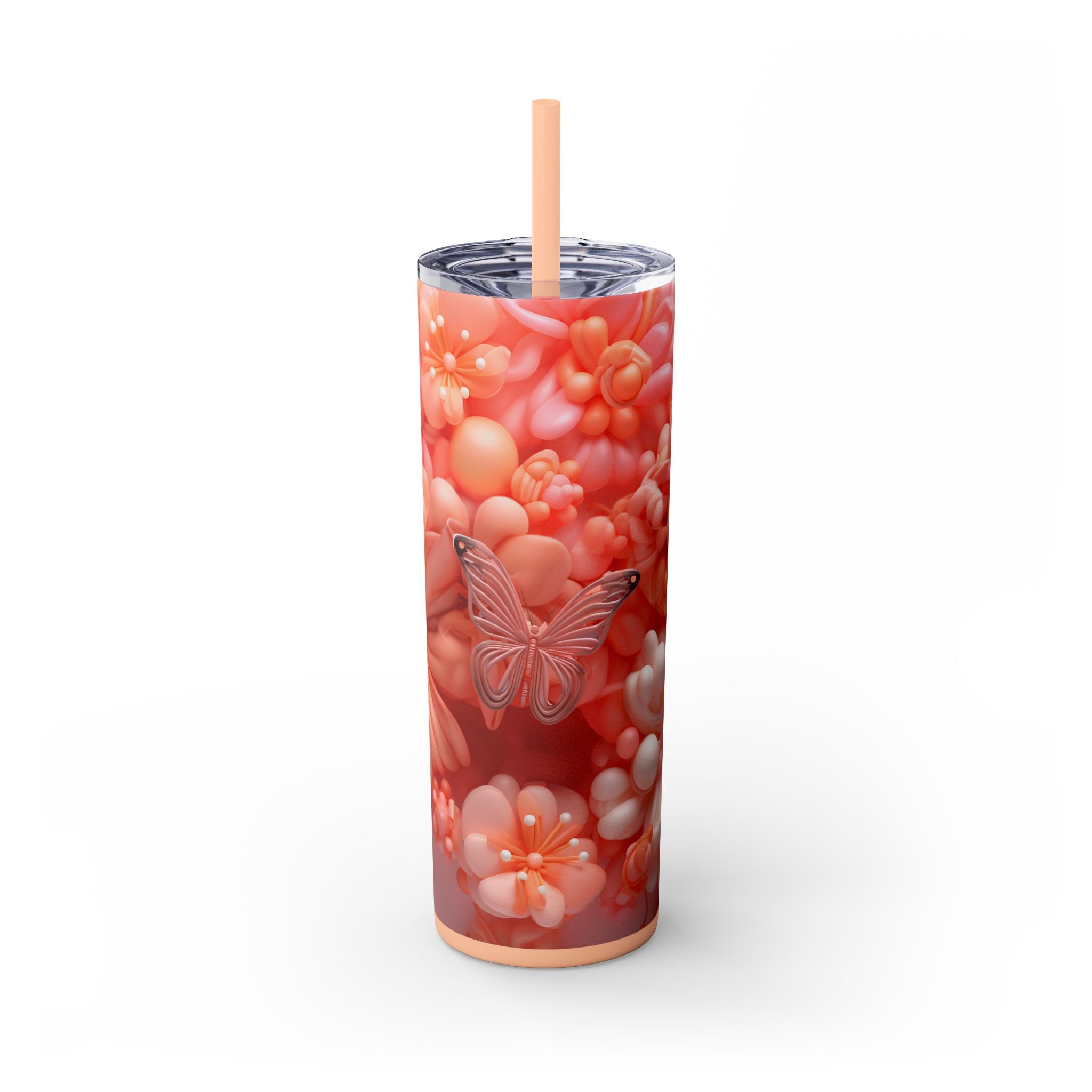 Fluttering Fun: Butterfly Tumbler