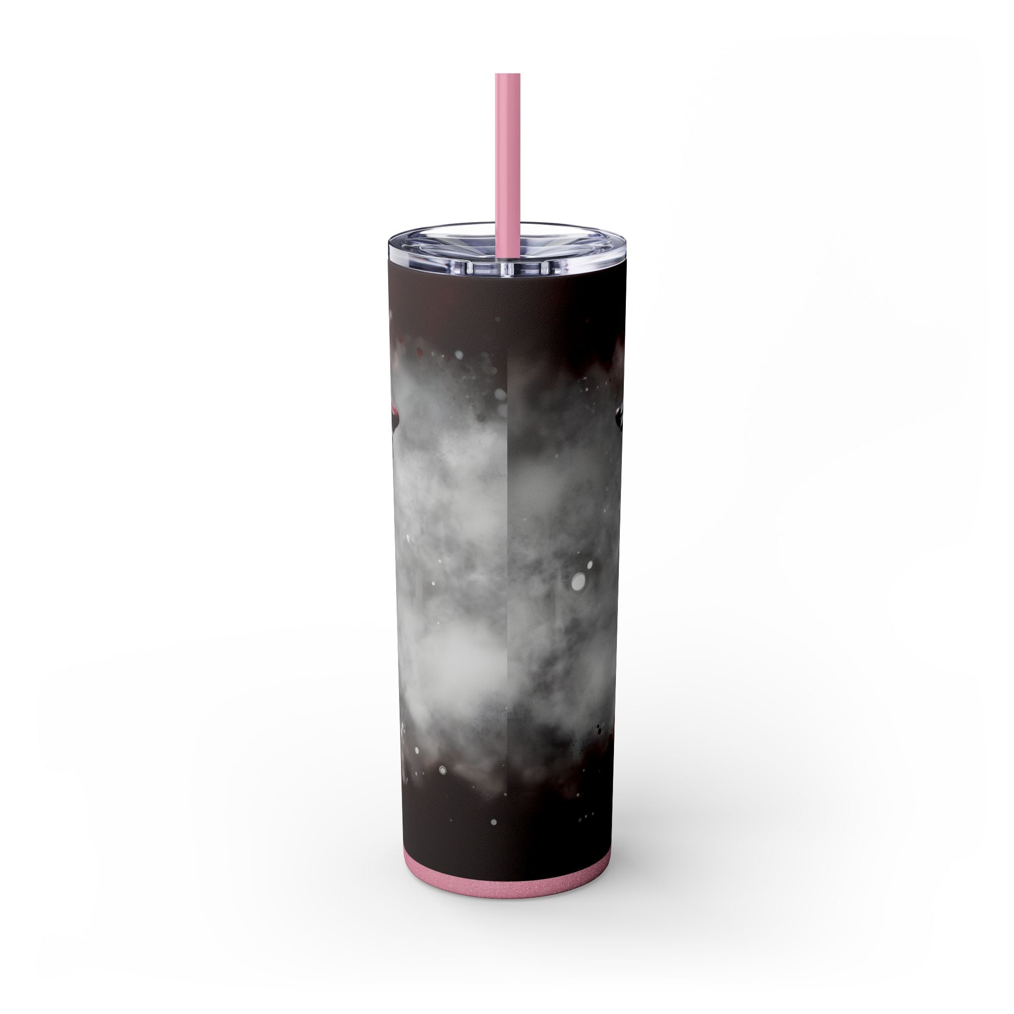 20oz Skinny Tumbler: Elegant Butterfly Design