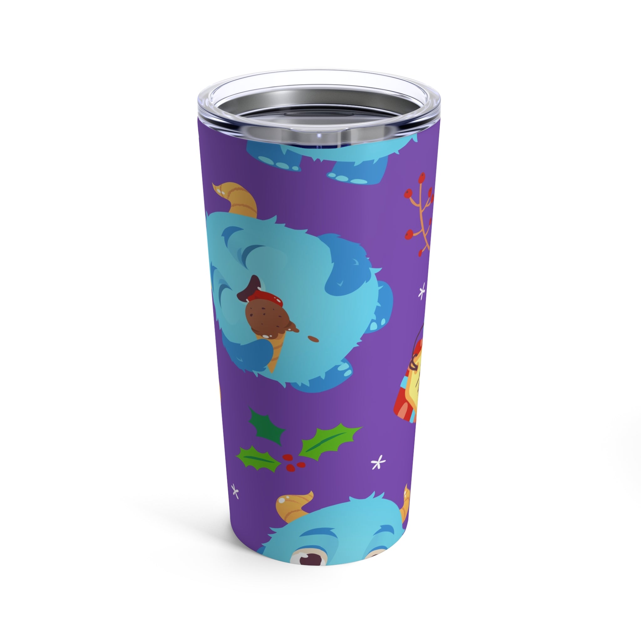 Rounded Corners Glossy Finish 20oz Insulated Tumbler - Perfect for Kids