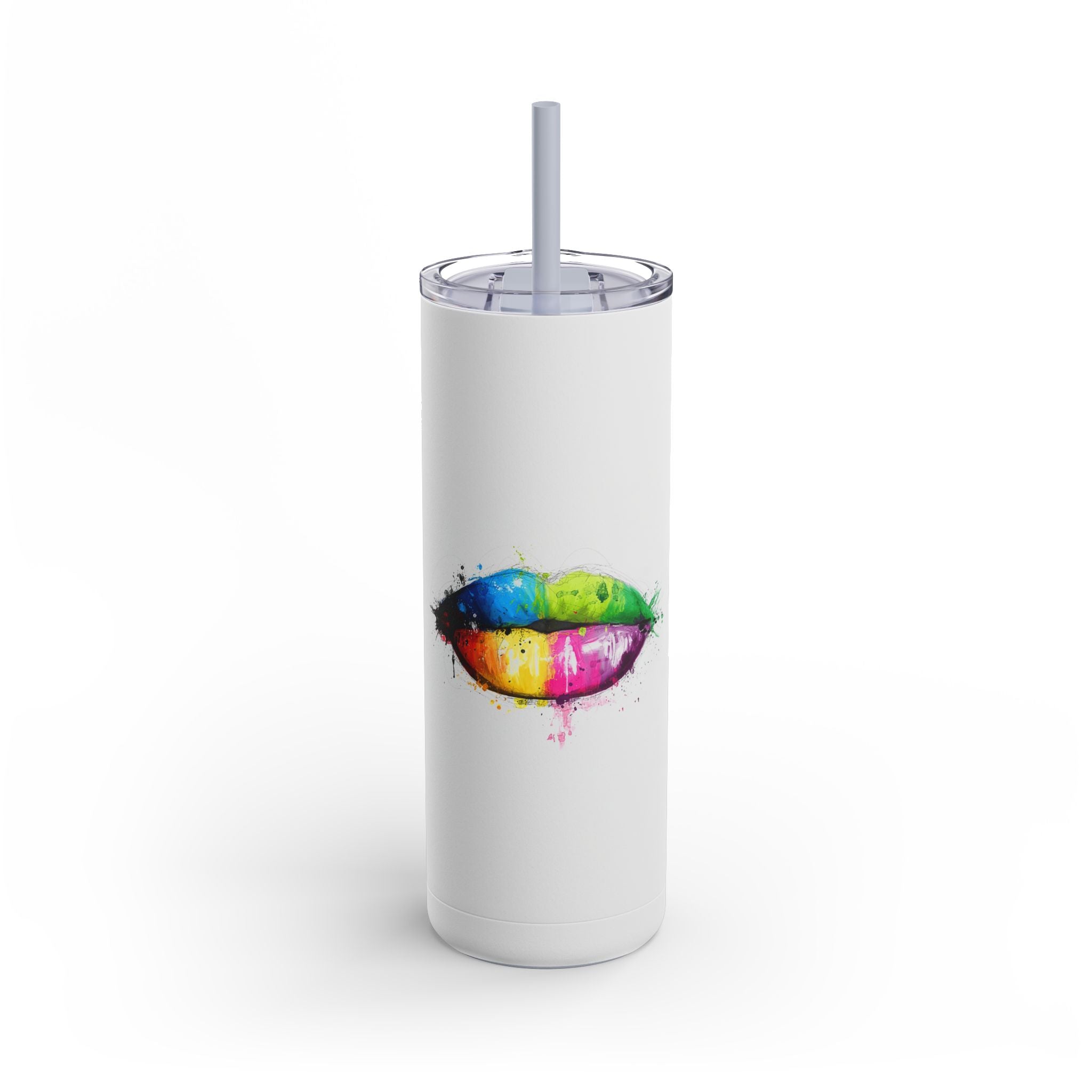 Lively Lips Pop Culture: 20oz Skinny Tumbler